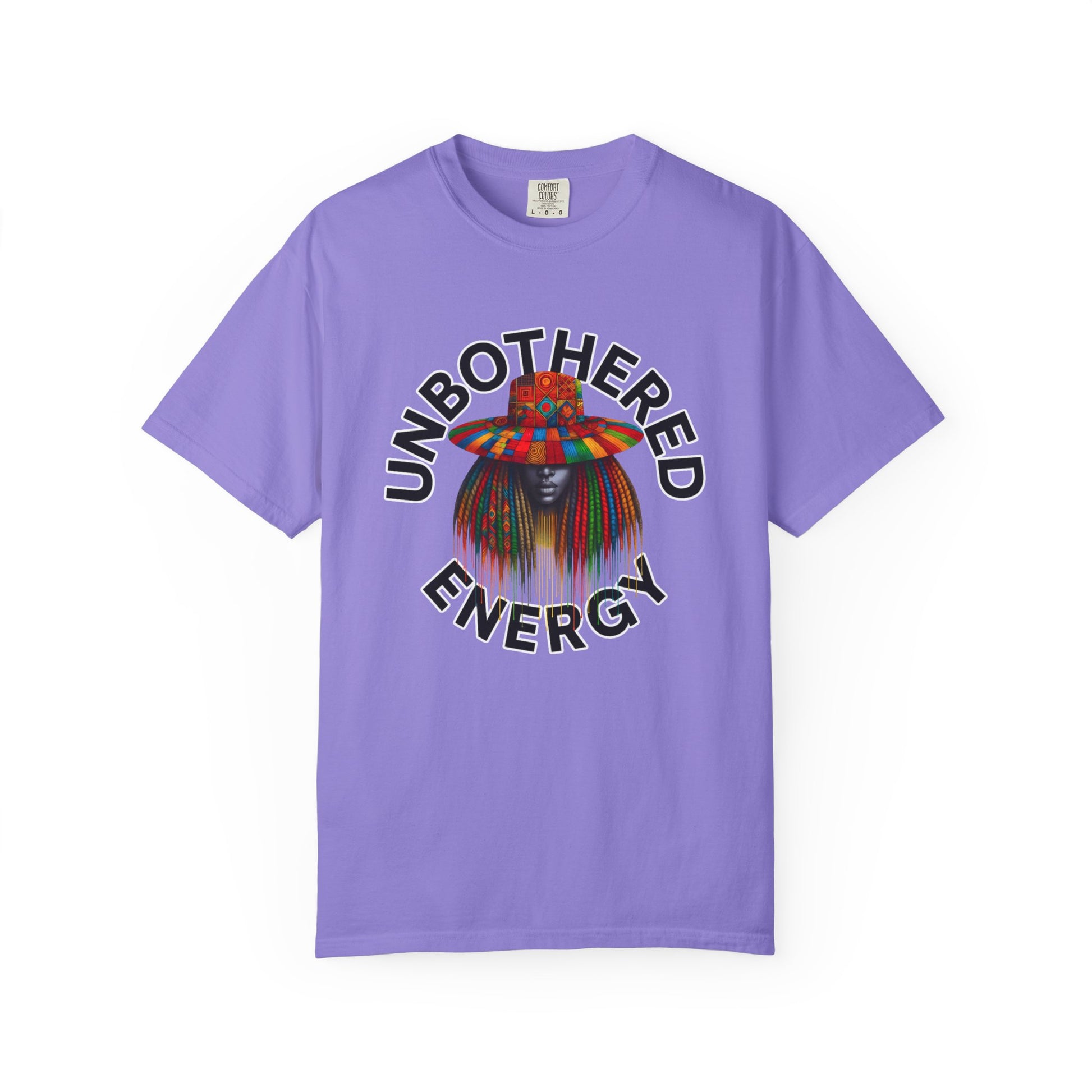 Unbothered Energy T-Shirt — Self Expression Graphic Tee, Brand63