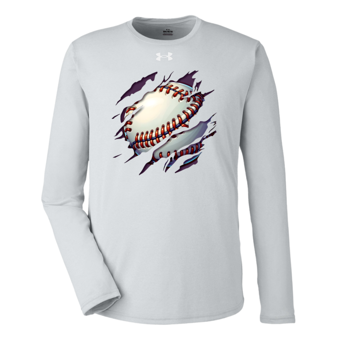 Under Armour Team Baseball Long Sleeve Tee, Brand63