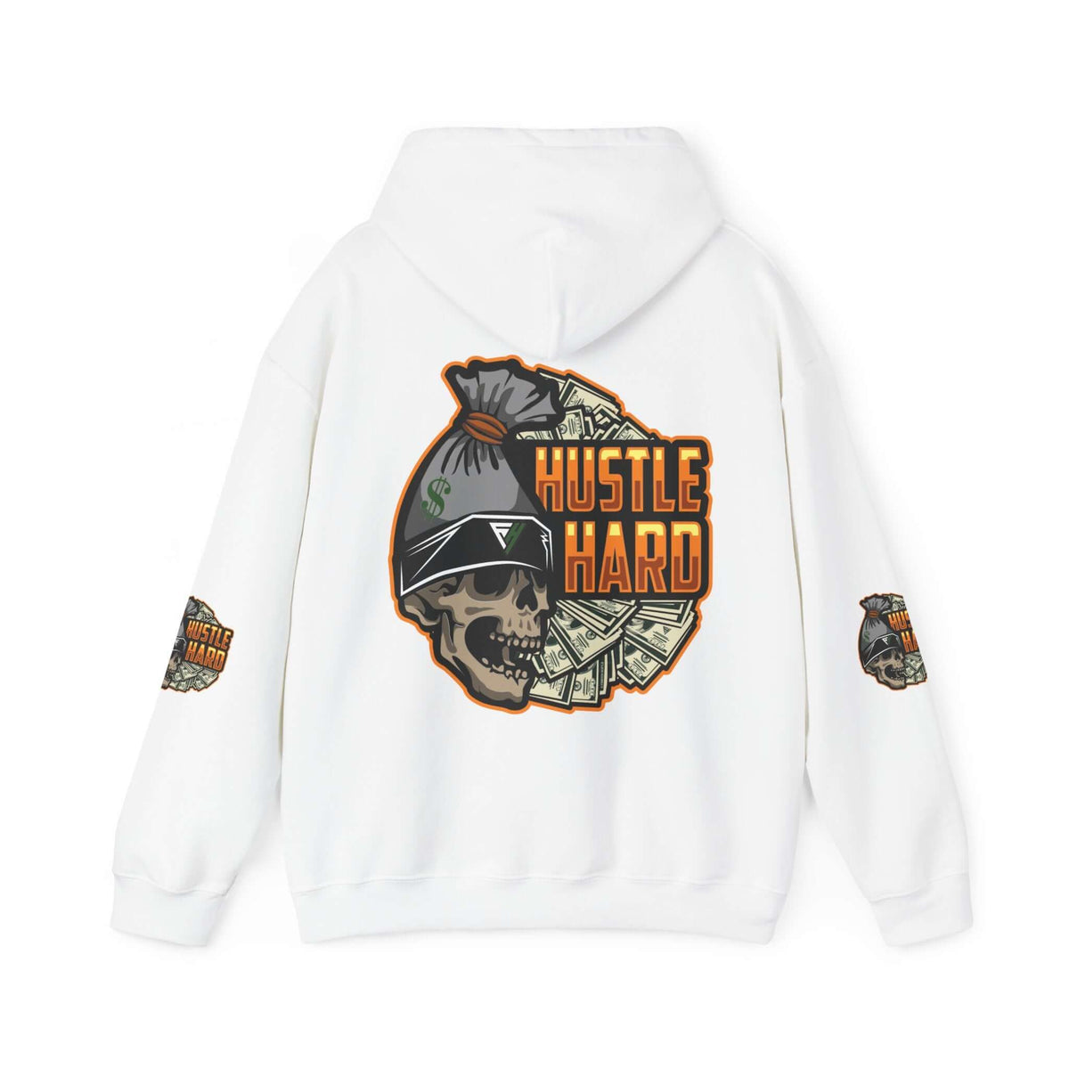 Urban Hustle-Hard Unisex Heavy Blend™ Hoodie, Brand63