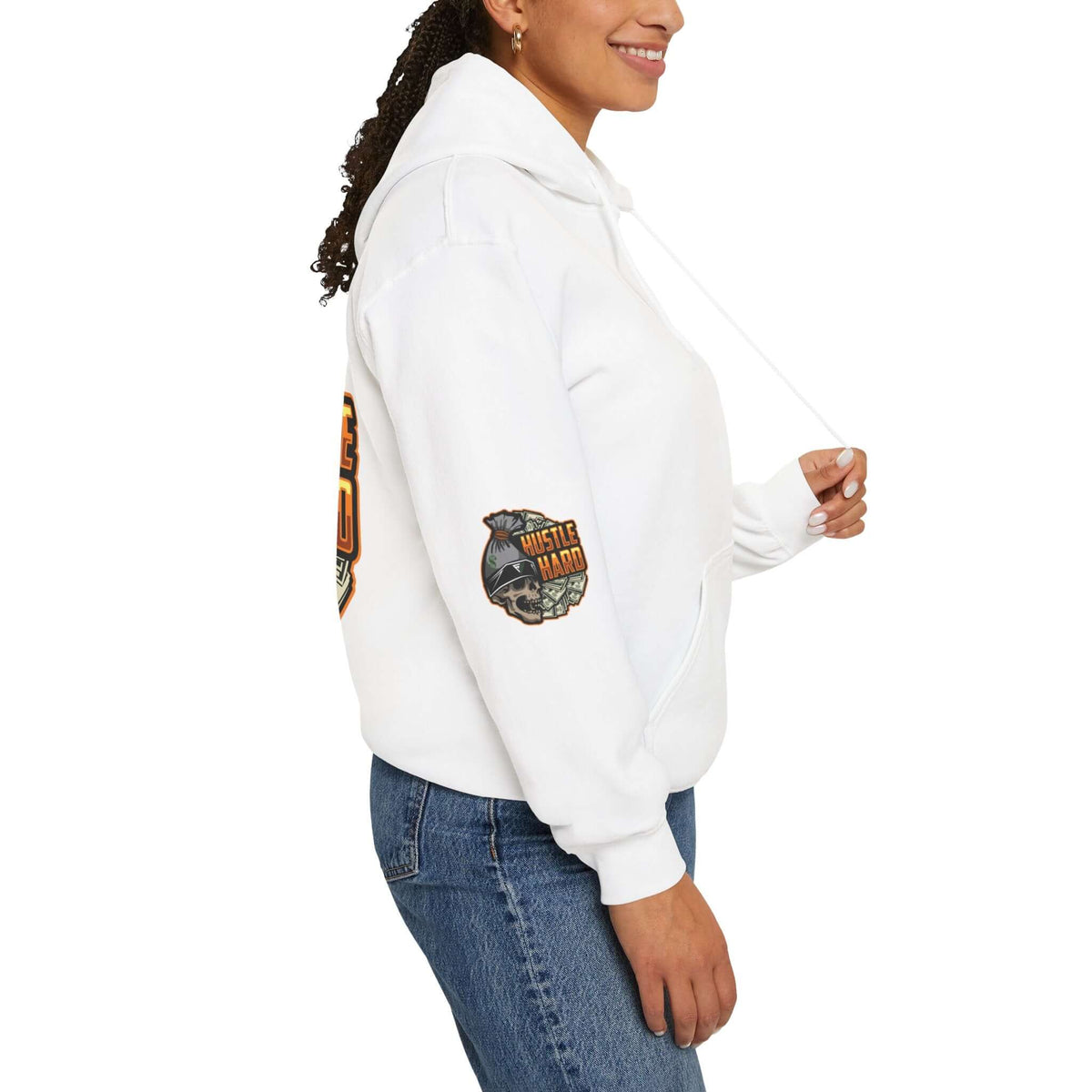 Urban Hustle-Hard Unisex Heavy Blend™ Hoodie, Brand63