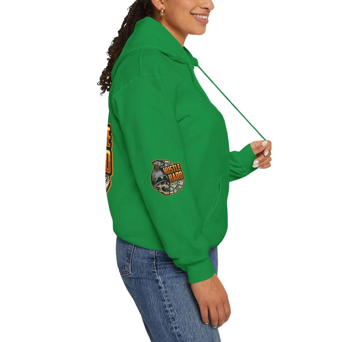 Urban Hustle-Hard Unisex Heavy Blend™ Hoodie, Brand63