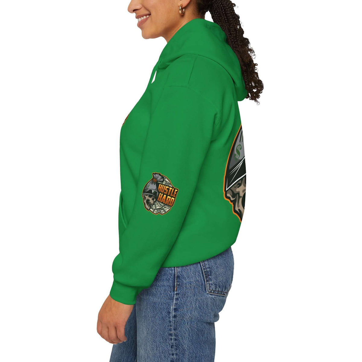 Urban Hustle-Hard Unisex Heavy Blend™ Hoodie, Brand63