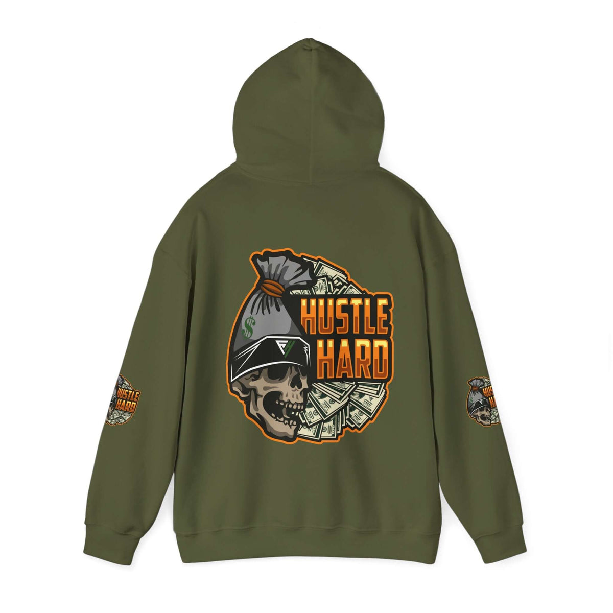 Urban Hustle-Hard Unisex Heavy Blend™ Hoodie, Brand63
