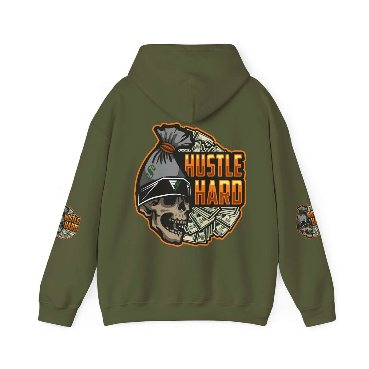 Urban Hustle-Hard Unisex Heavy Blend™ Hoodie, Brand63