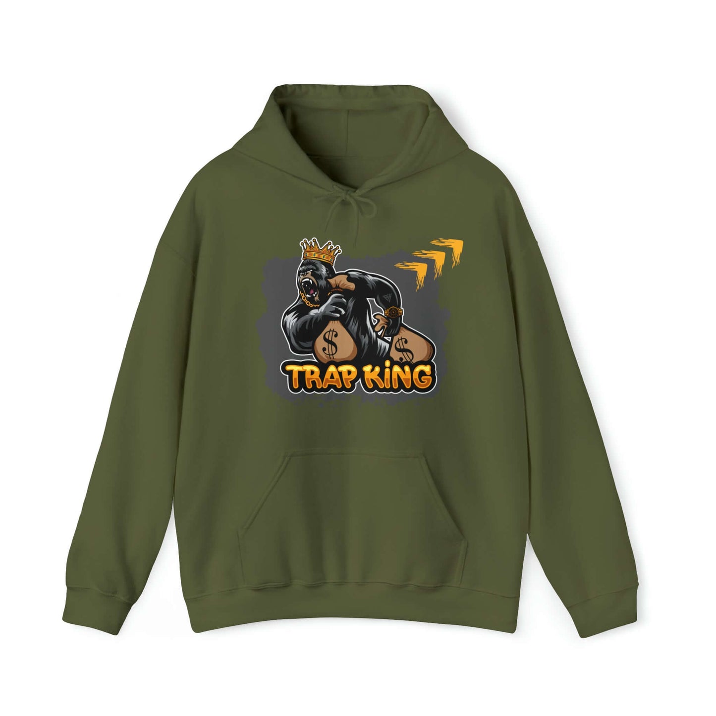 Urban Wear Trap King Hoodie | Unisex Heavy Blend™ Hoodie, Brand63