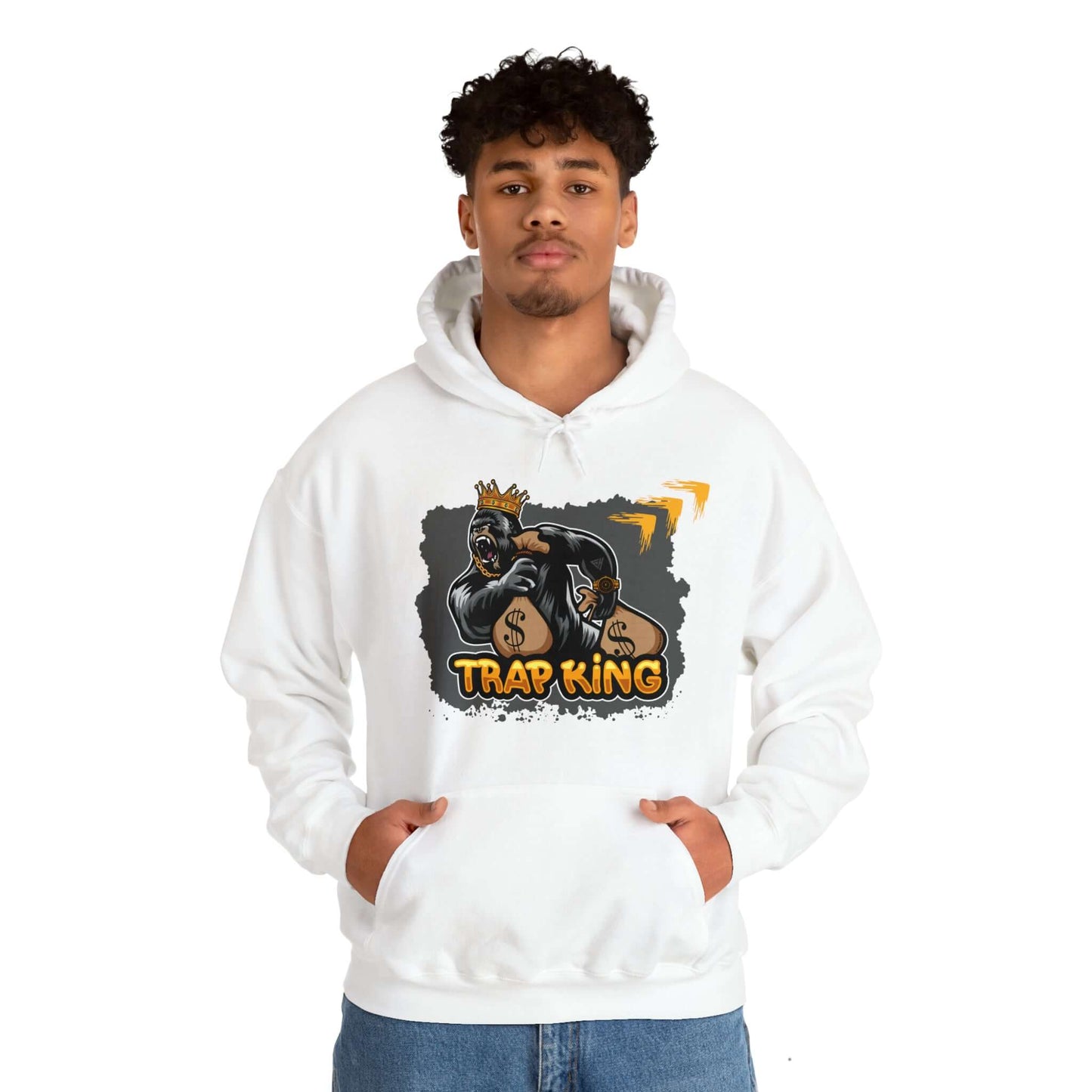 Urban Wear Trap King Hoodie | Unisex Heavy Blend™ Hoodie, Brand63