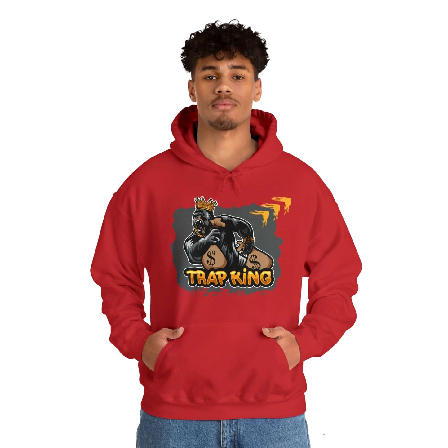 Urban Wear Trap King Hoodie | Unisex Heavy Blend™ Hoodie, Brand63