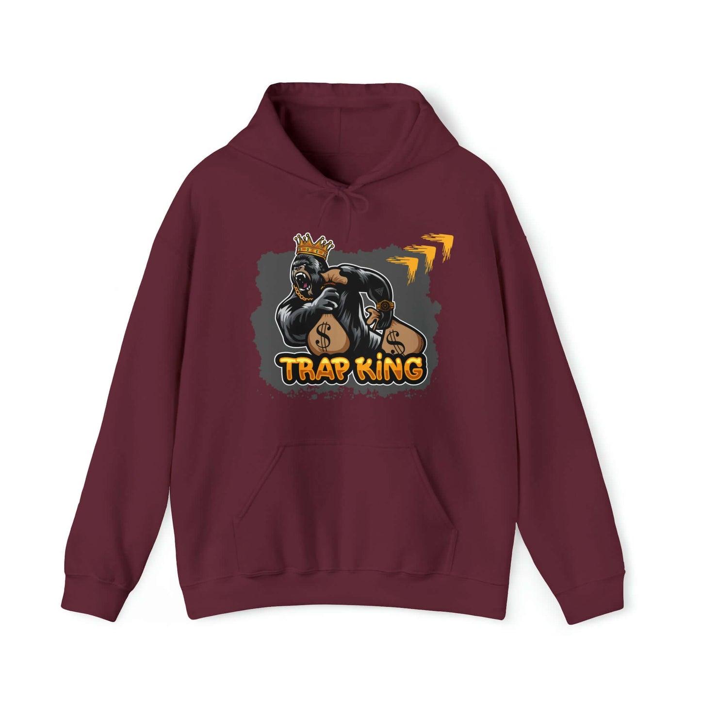 Urban Wear Trap King Hoodie | Unisex Heavy Blend™ Hoodie, Brand63