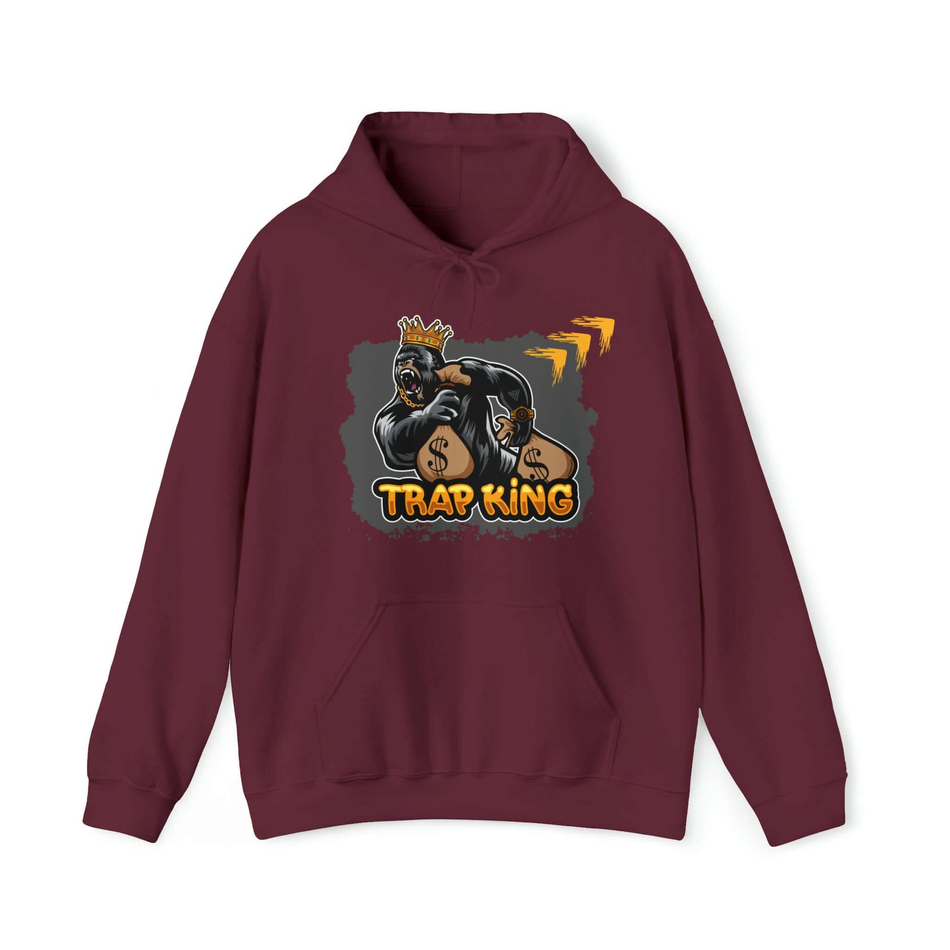 Urban Wear Trap King Hoodie | Unisex Heavy Blend™ Hoodie, Brand63