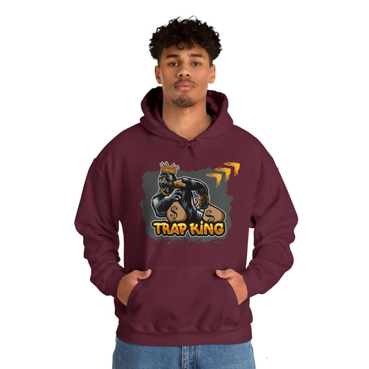 Urban Wear Trap King Hoodie | Unisex Heavy Blend™ Hoodie, Brand63