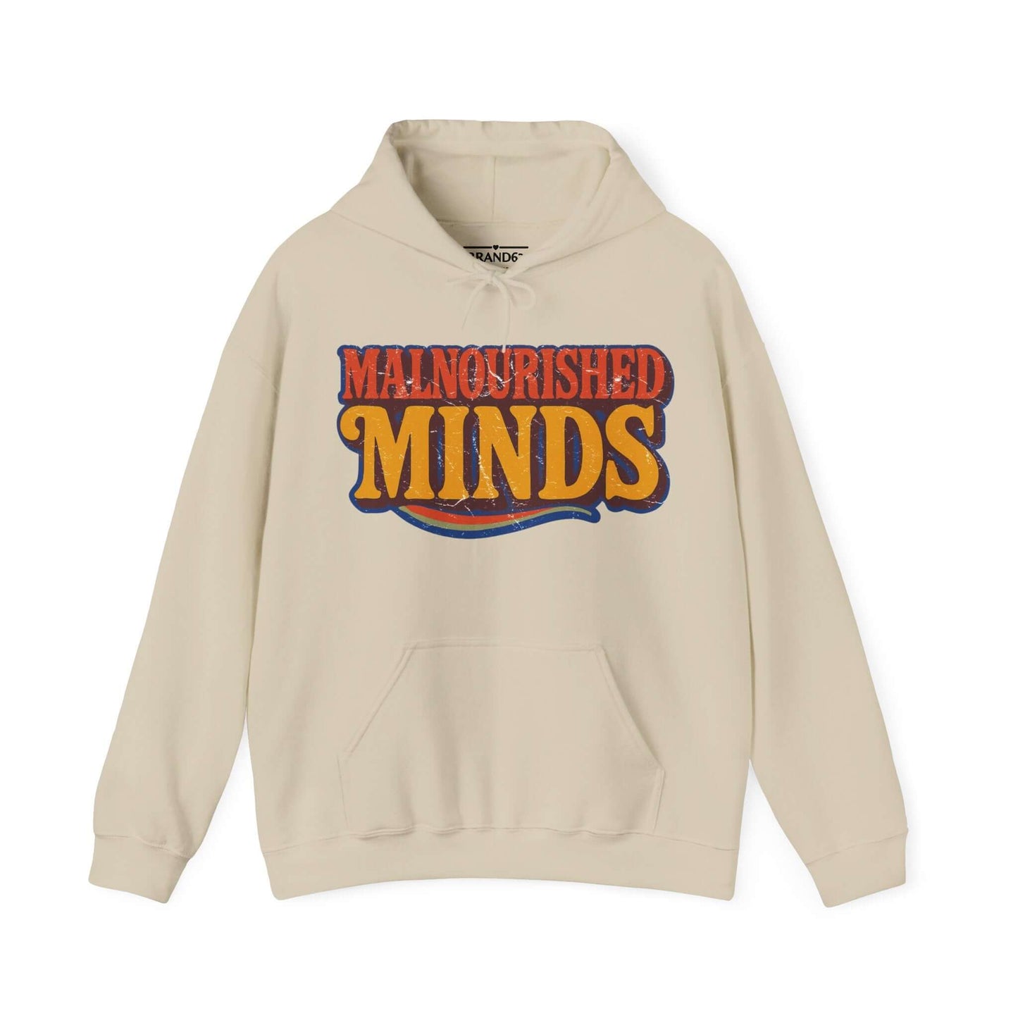 Vintage Retro Grunge Hoodie, Brand63