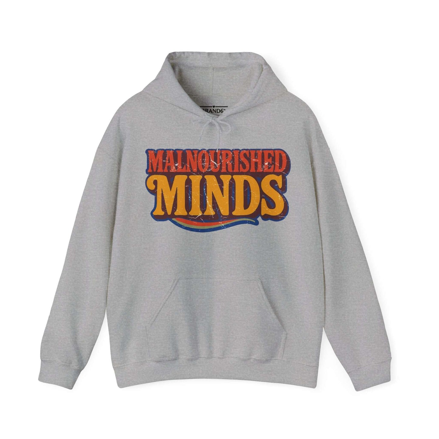 Vintage Retro Grunge Hoodie, Brand63