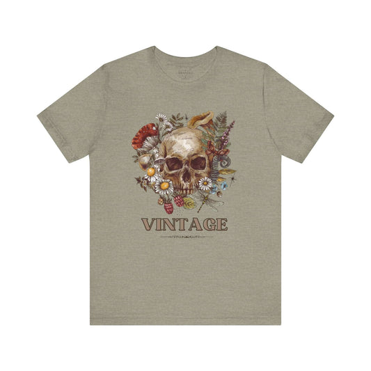 Vintage Skull Tee - Retro, Brand63