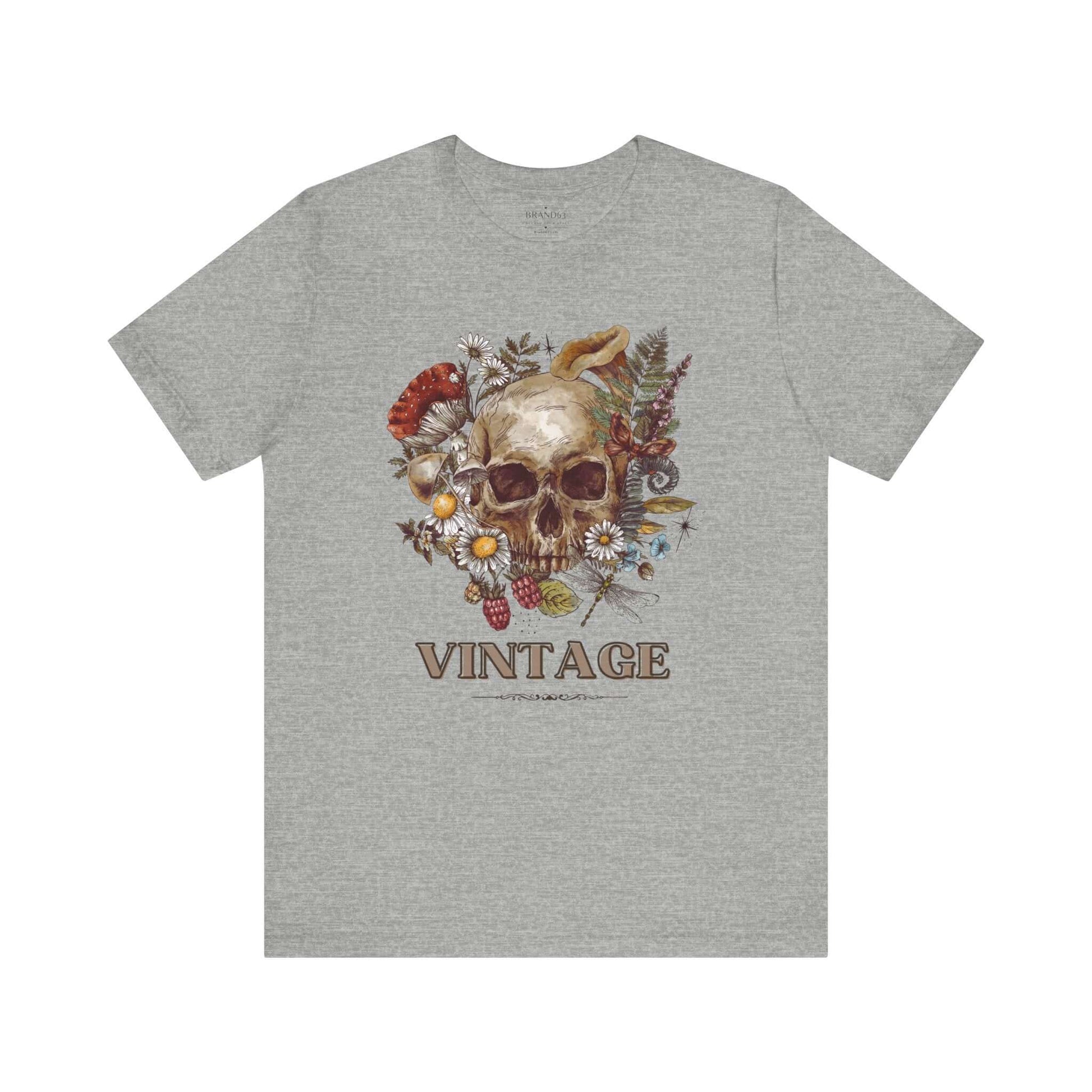 Vintage Skull Tee - Retro, Brand63