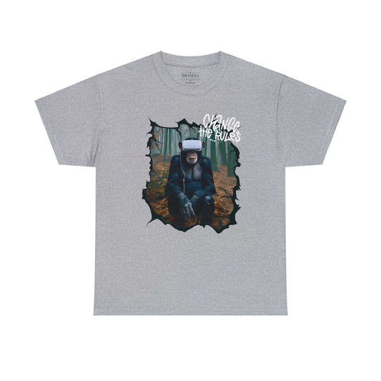 Virtual Reality Cotton Tee | Rule Breaker T-shirt | Front & Back Designs, Brand63