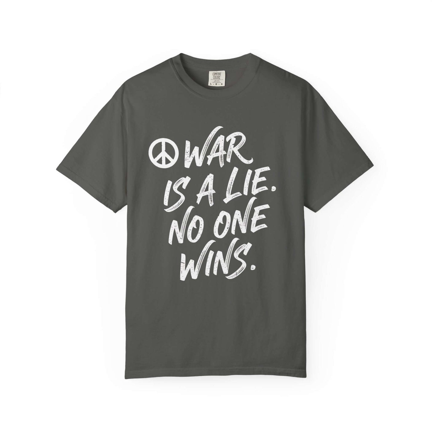 War Statement Tee – Unisex Anti-War Graphic T-Shirt | Brand63, Brand63