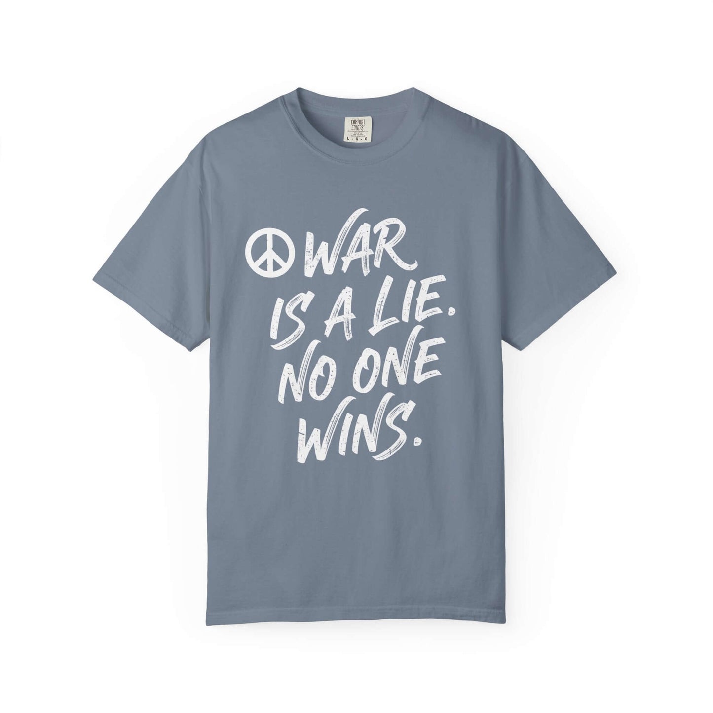 War Statement Tee – Unisex Anti-War Graphic T-Shirt | Brand63, Brand63