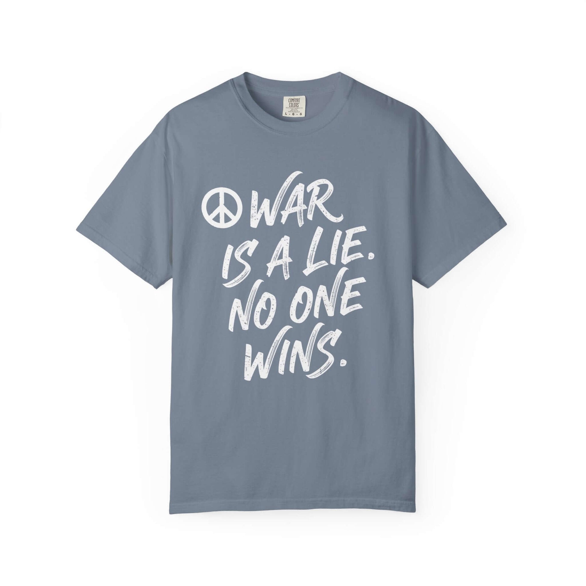 War Statement Tee – Unisex Anti-War Graphic T-Shirt | Brand63, Brand63