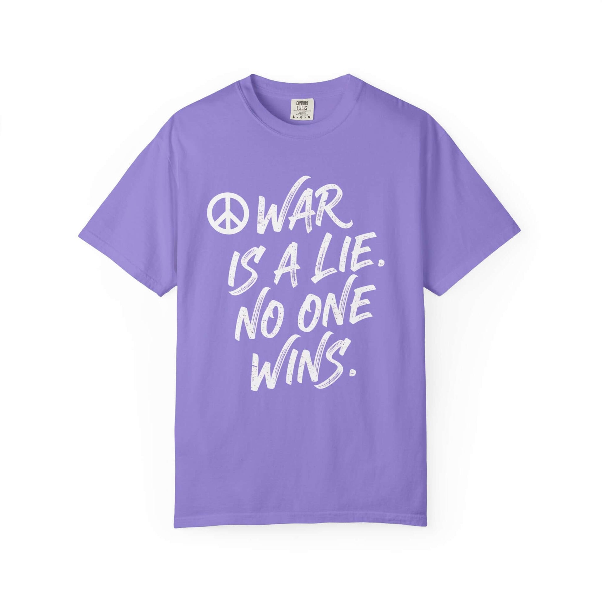 War Statement Tee – Unisex Anti-War Graphic T-Shirt | Brand63, Brand63