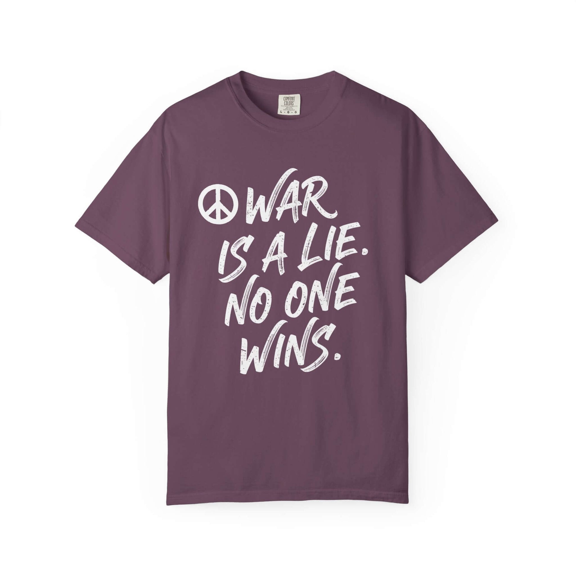 War Statement Tee – Unisex Anti-War Graphic T-Shirt | Brand63, Brand63