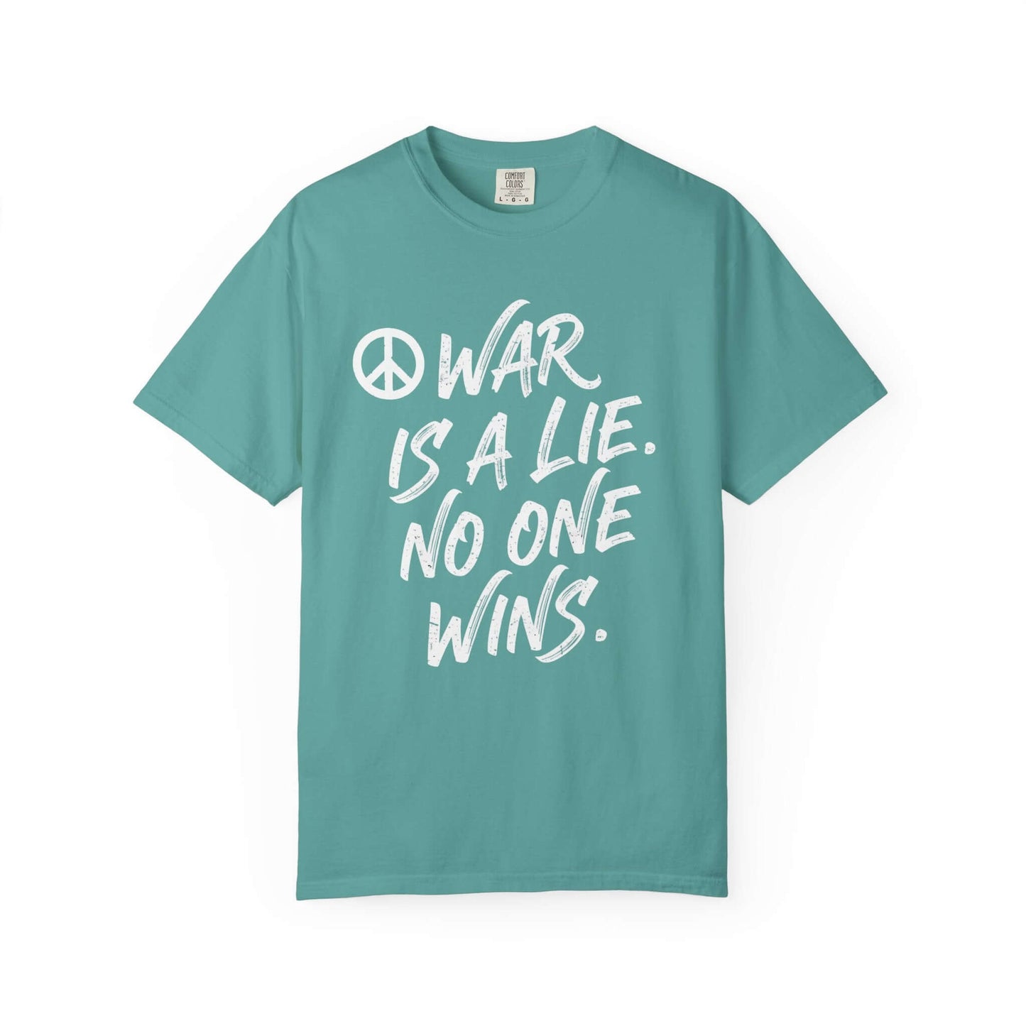 War Statement Tee – Unisex Anti-War Graphic T-Shirt | Brand63, Brand63