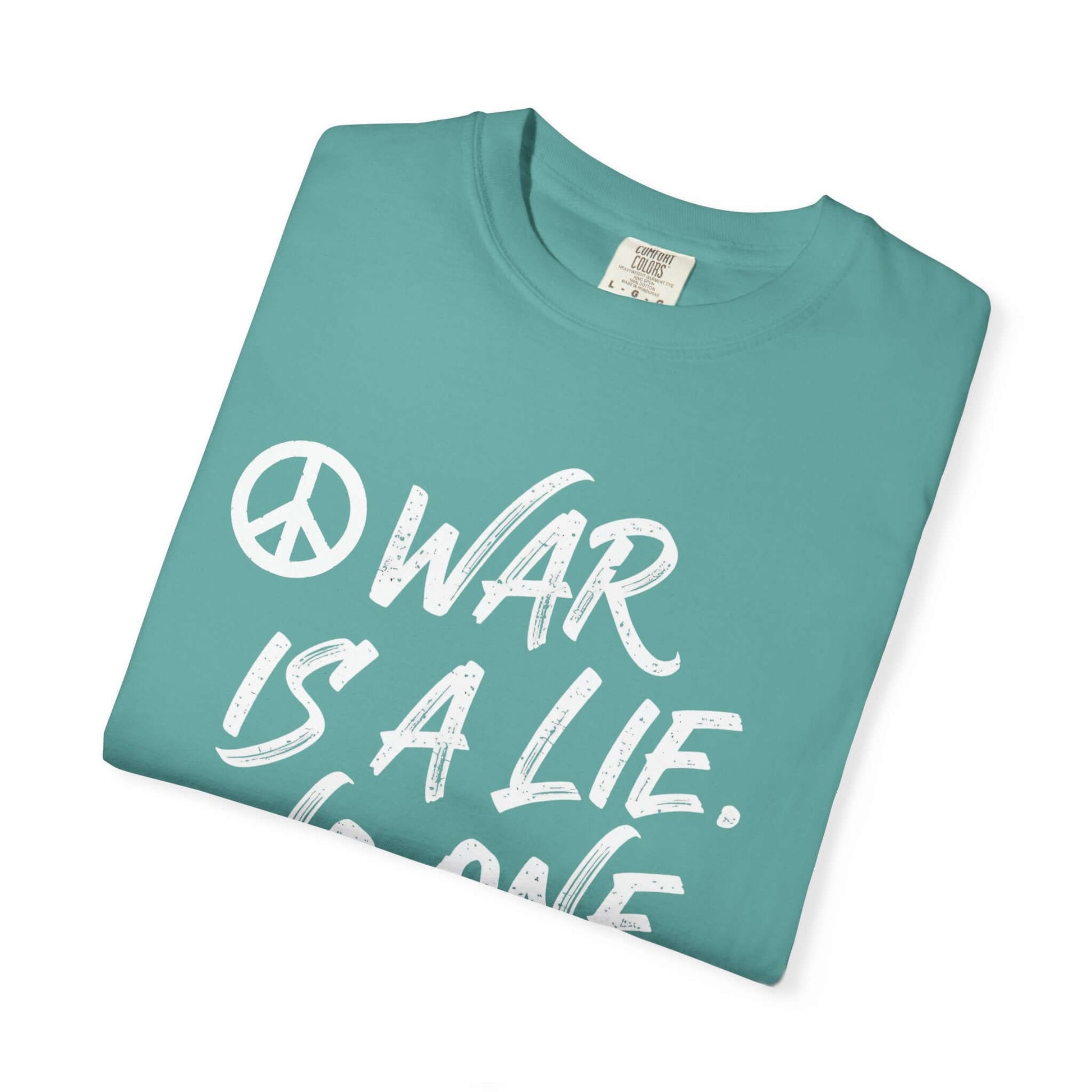 War Statement Tee – Unisex Anti-War Graphic T-Shirt | Brand63, Brand63