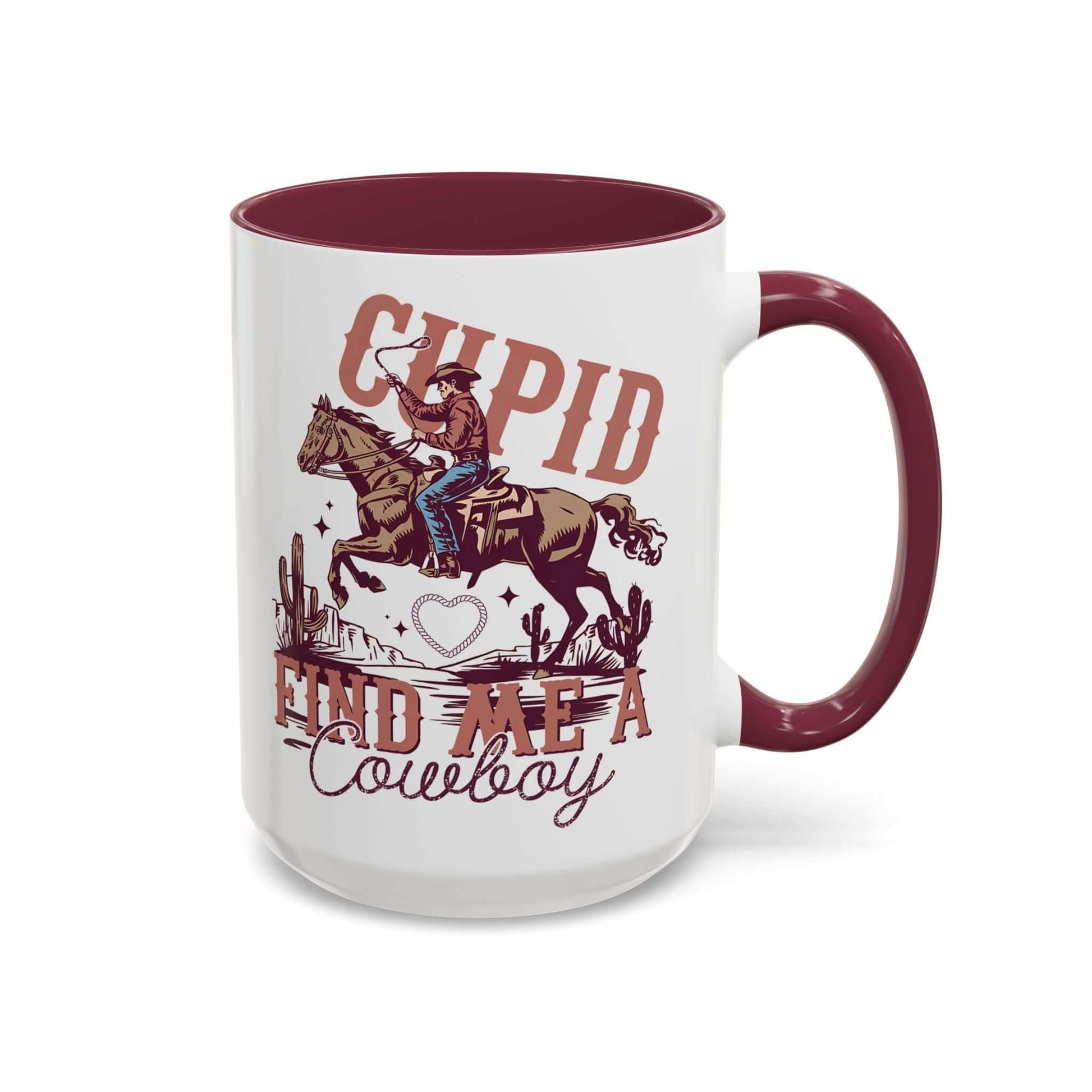 Western Mug Valentine's Day Cowboy Coffee Cup, Brand63
