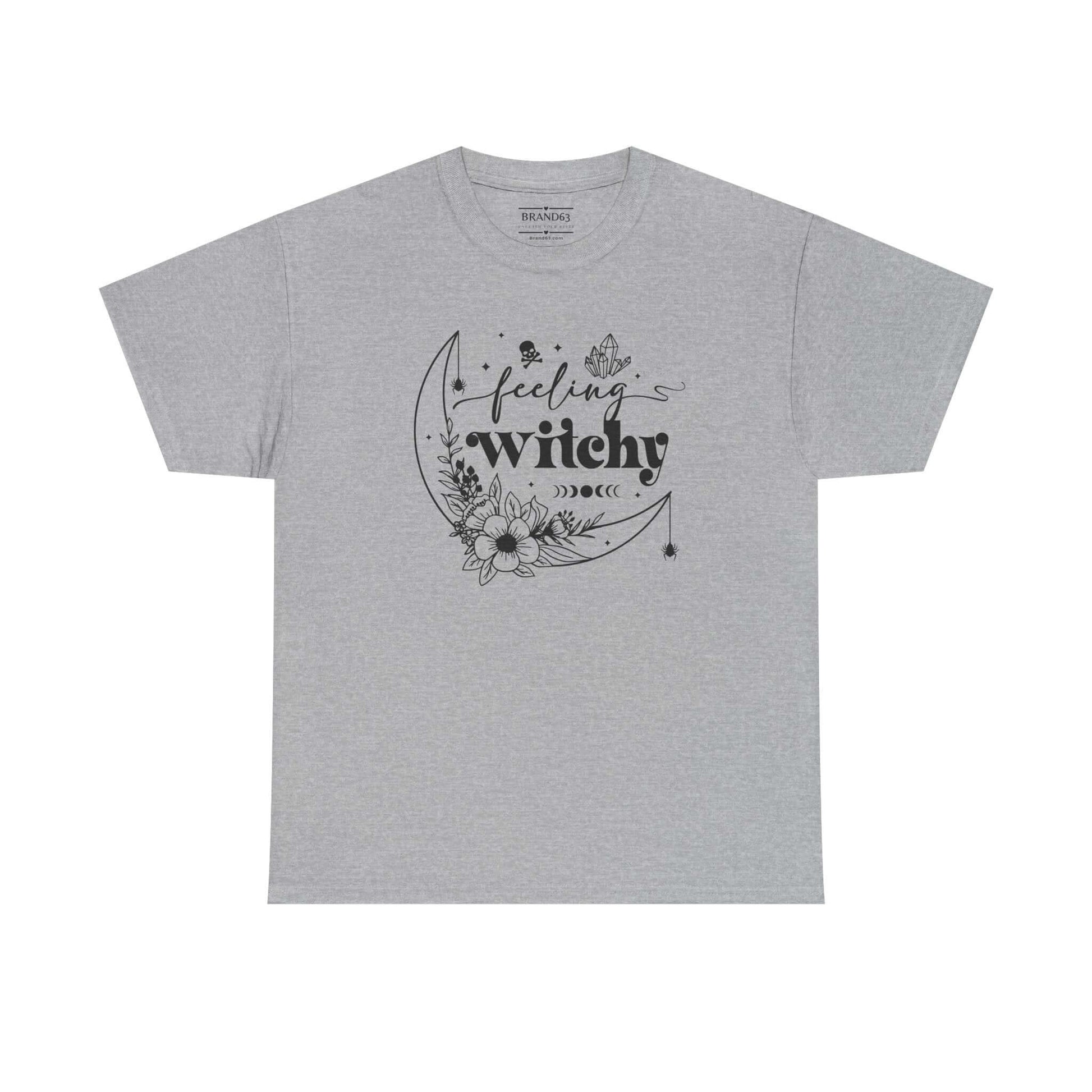 Witchy Graphic Design Halloween T-shirt, Brand63