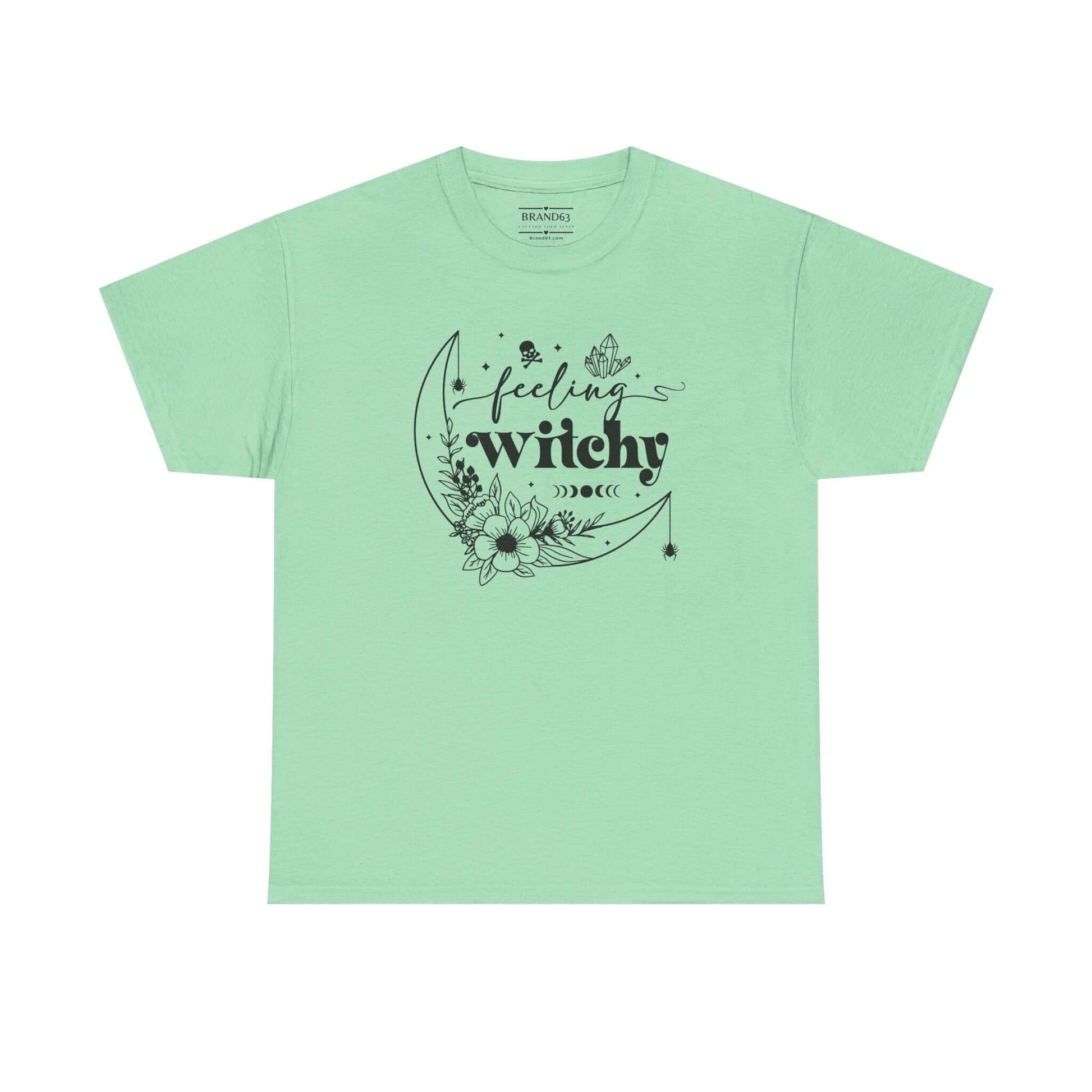 Witchy Graphic Design Halloween T-shirt, Brand63