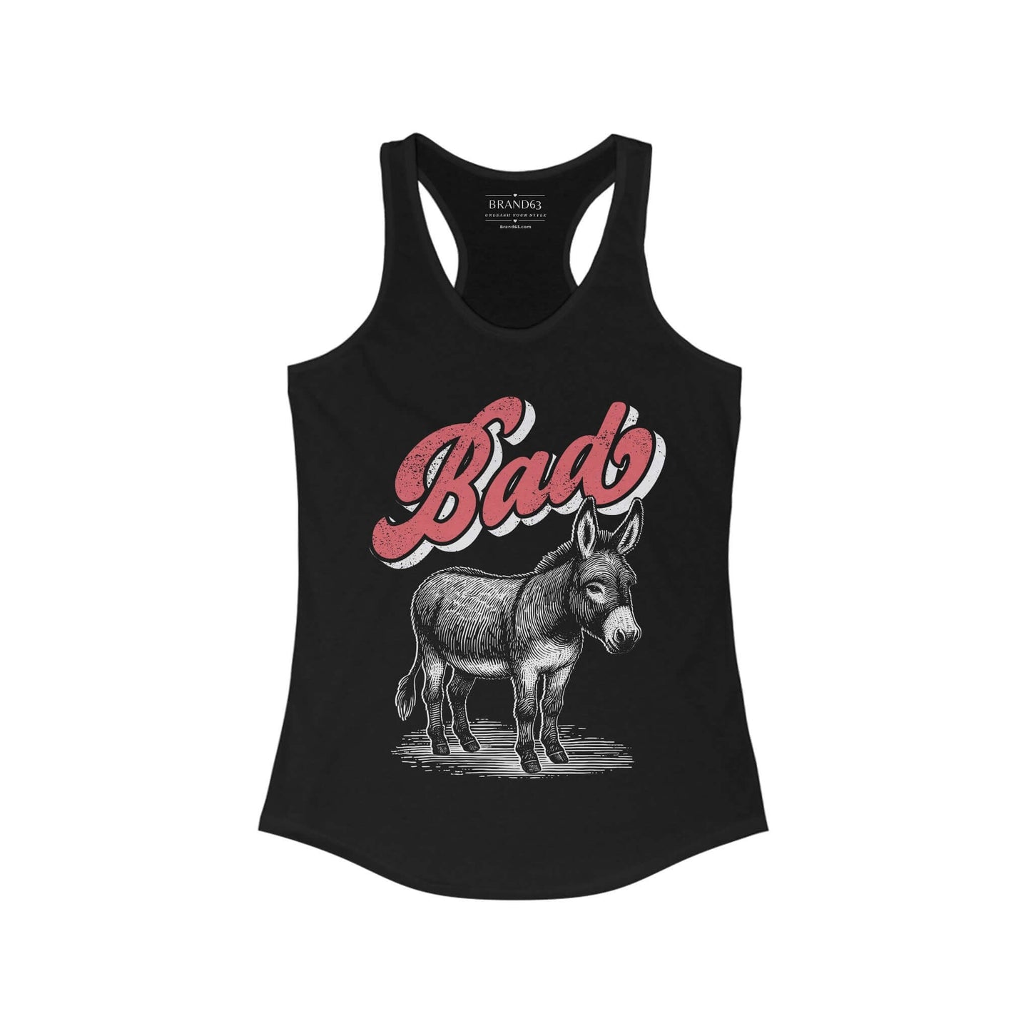 Women's BadAss Racerback Tank, Brand63