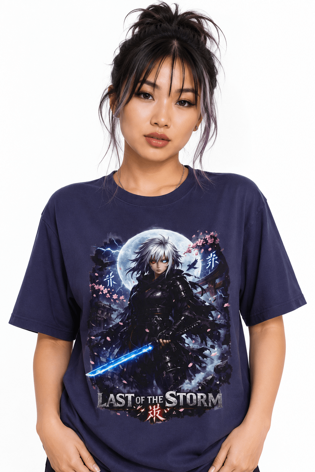 Women's Last of the Storm Anime Streetwear T-Shirt | Japanese Graphic Tee, Brand63