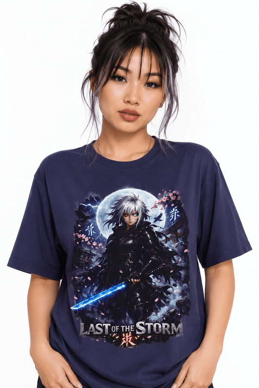 Women's Last of the Storm Anime Streetwear T-Shirt | Japanese Graphic Tee, Brand63