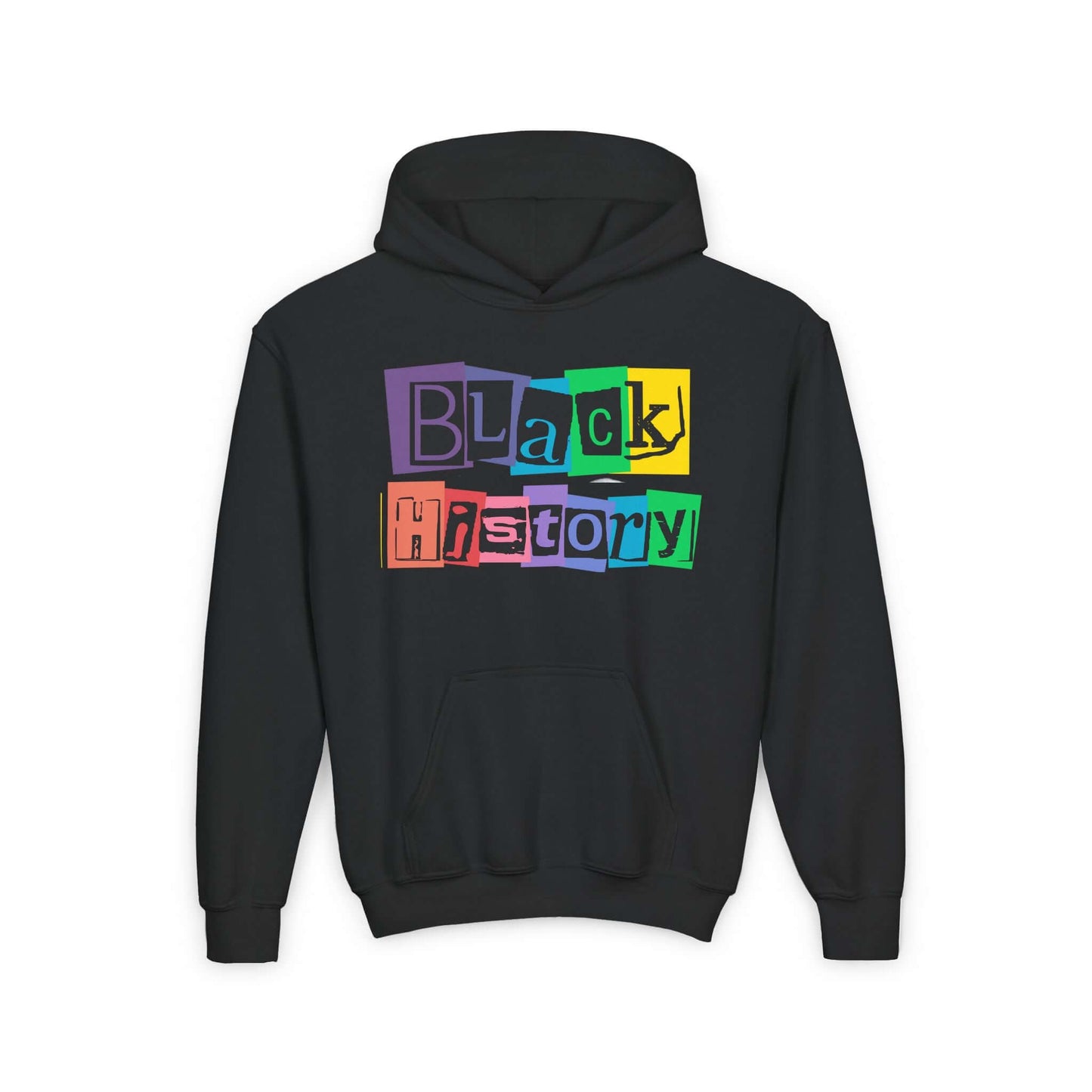 Youth Black History Heritage Iconic Hoodie, Brand63
