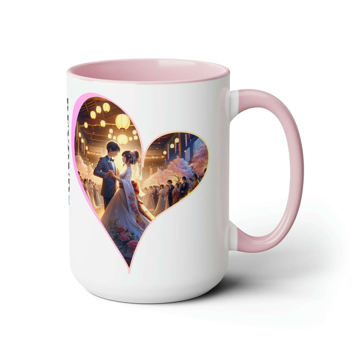 Yumi & Alex Carter Coffee Mug | Two-Tone 15oz Mug, Brand63