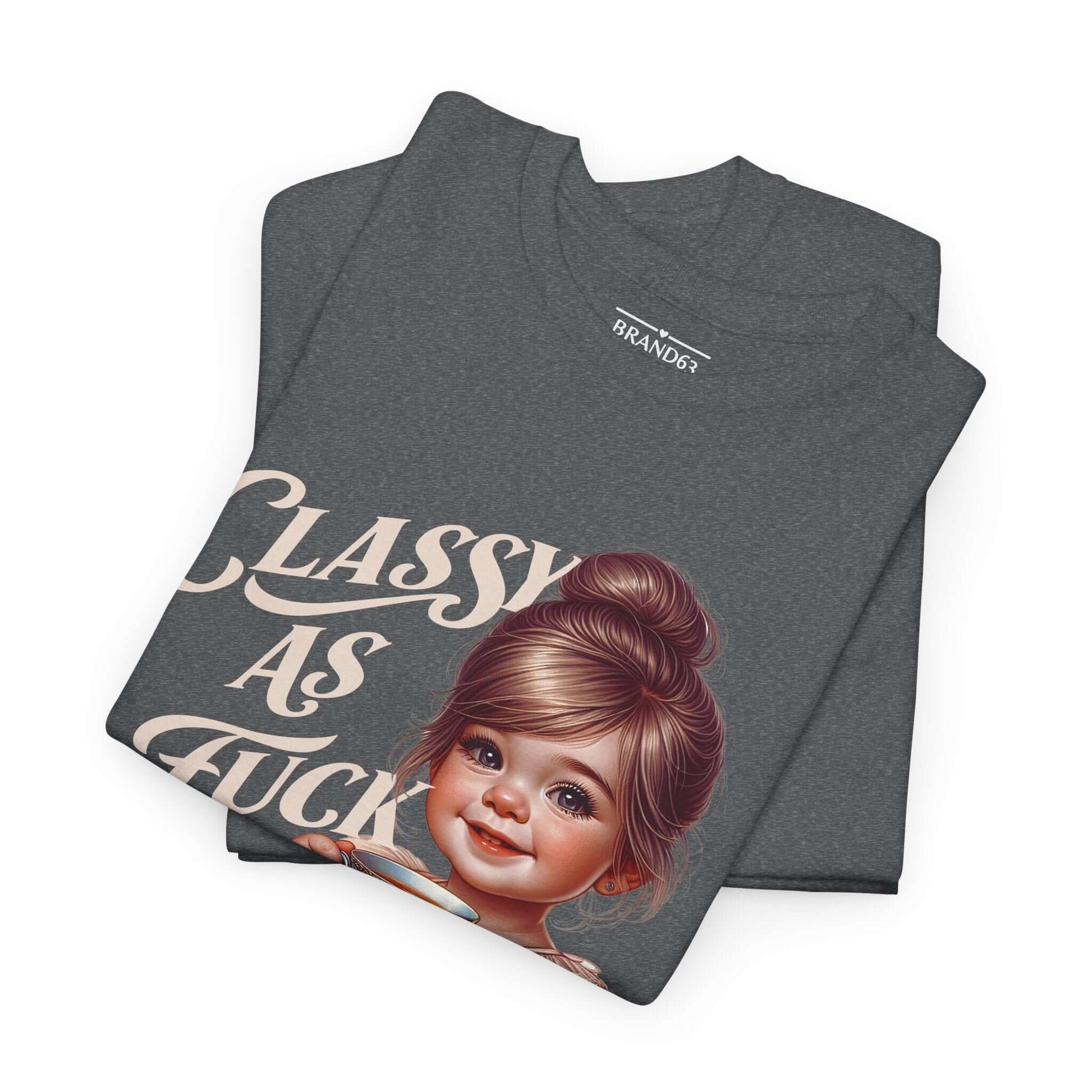 Adult Humor Classy AF Sassy T-Shirt, Brand63