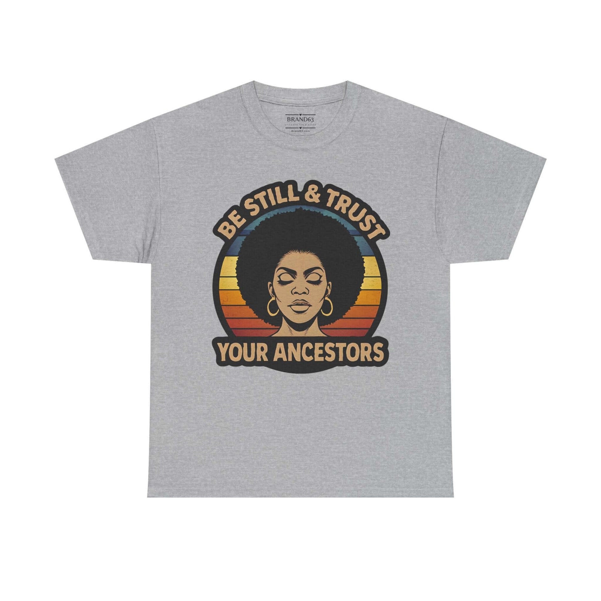 African Ancestors Cotton Tee - Afrocentric Fashion, Brand63
