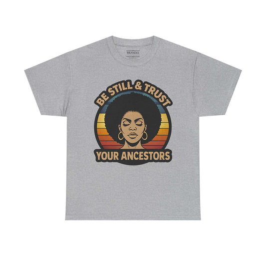 African Ancestors Cotton Tee - Afrocentric Fashion, Brand63