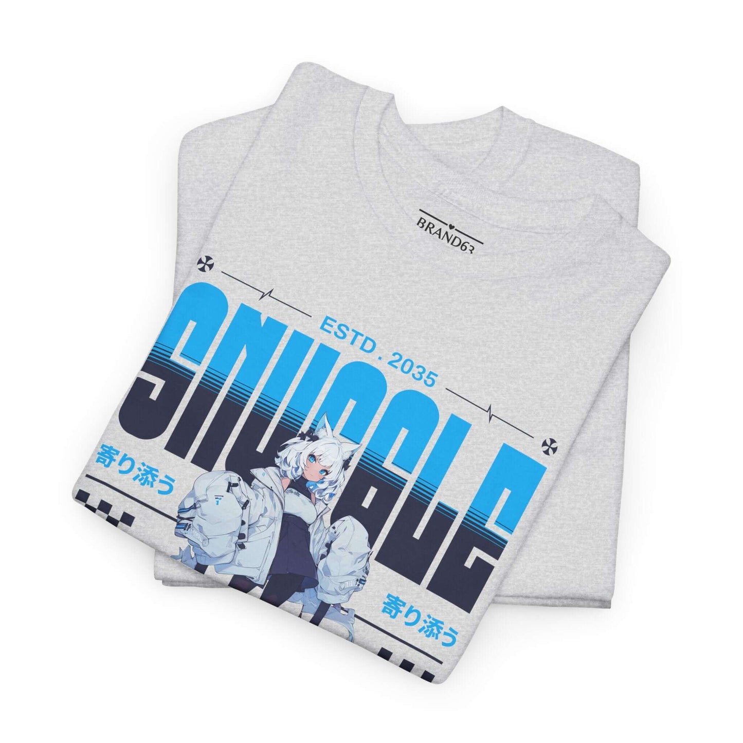 Anime 2035 Futuristic Tee, Brand63