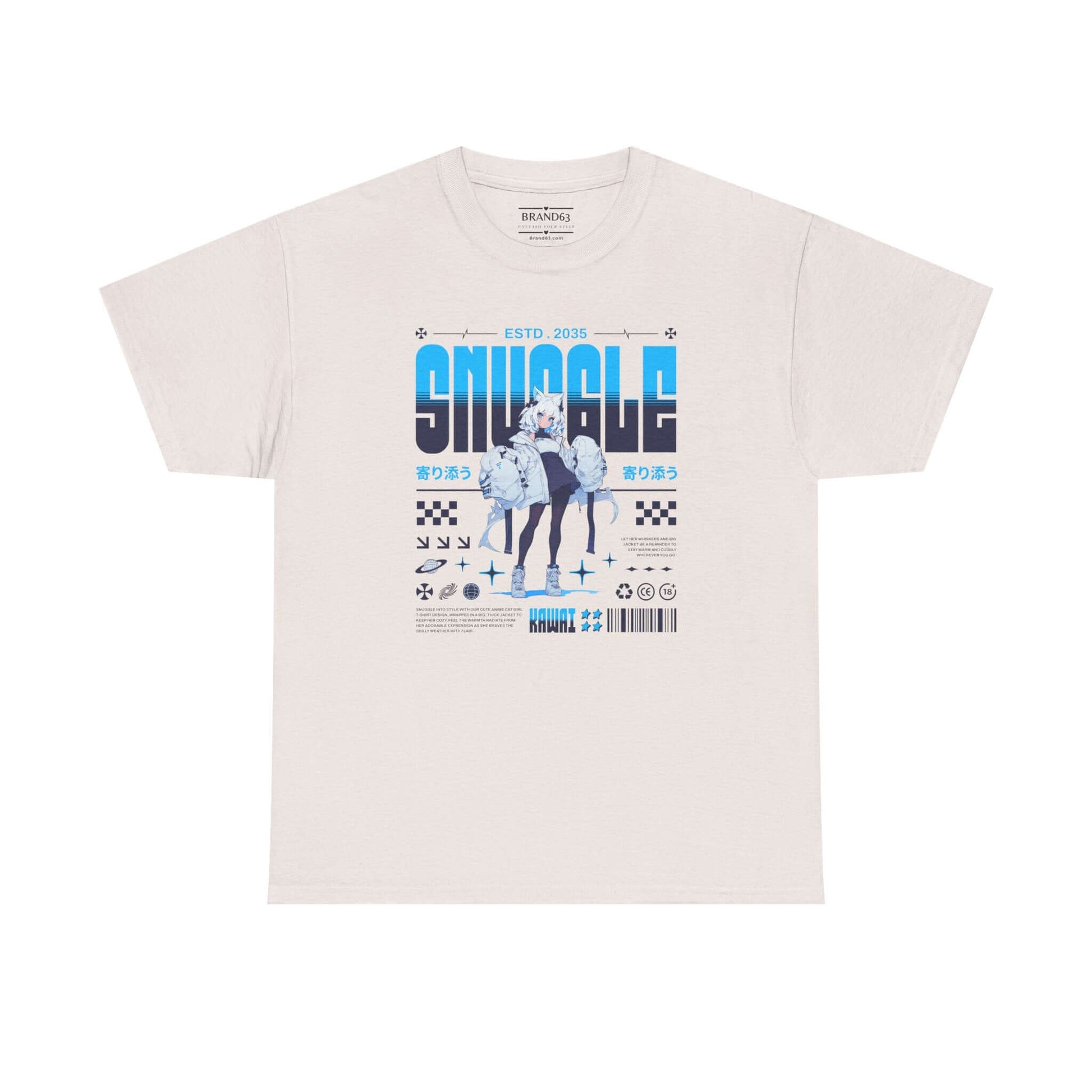 Anime 2035 Futuristic Tee, Brand63