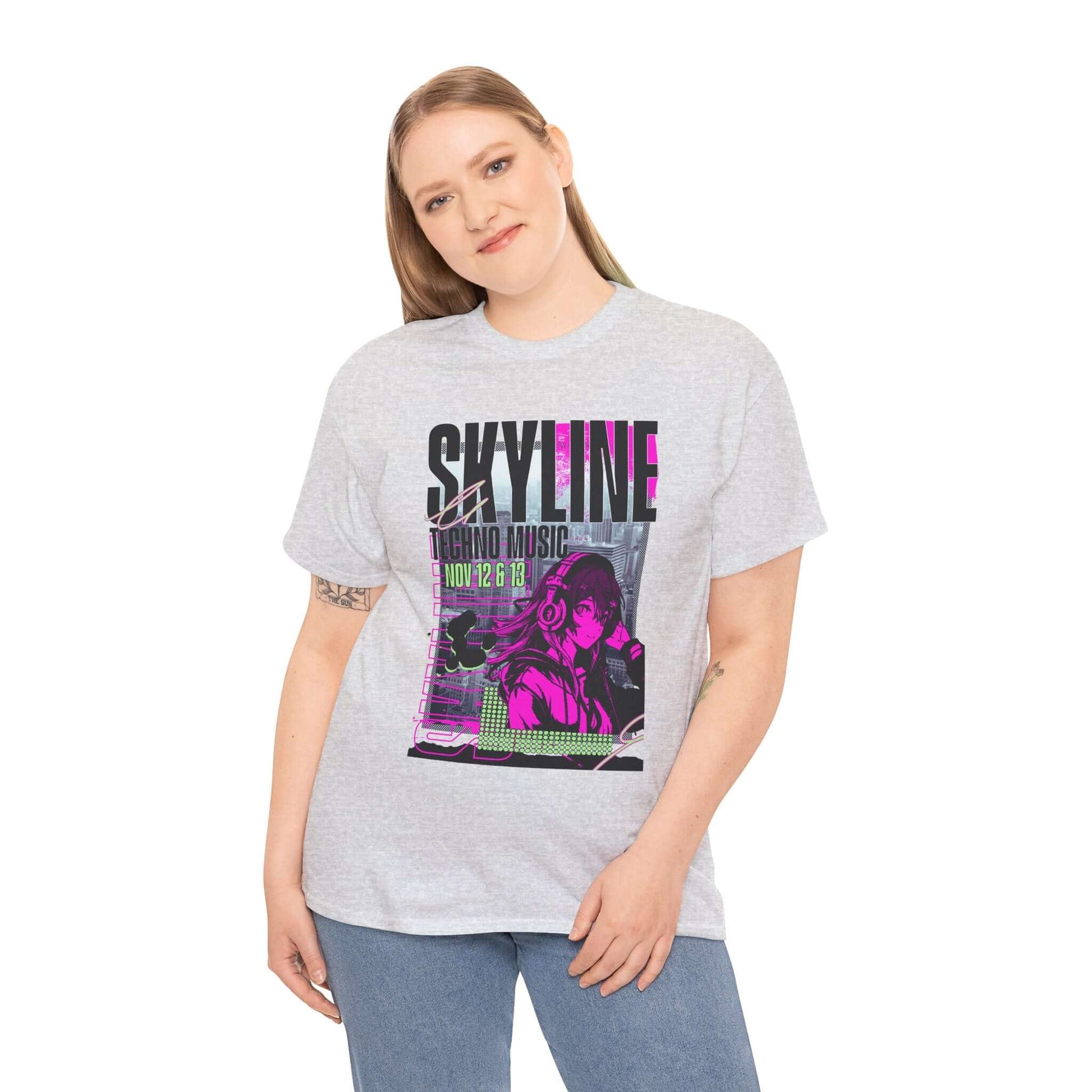 Anime Manga Techno Music Tee, Brand63