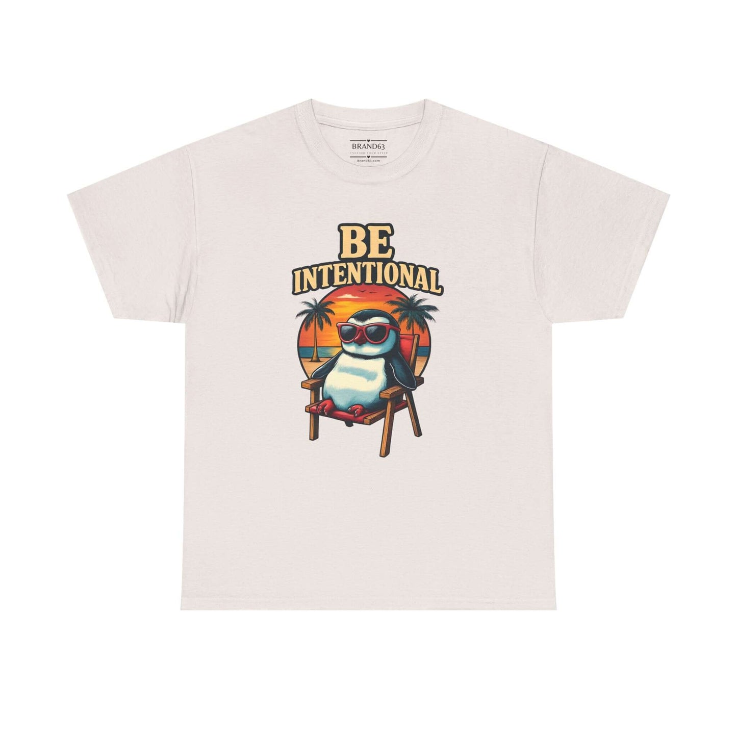 Be Intentional Positive Vibe Graphic T-Shirt, Unisex, Brand63