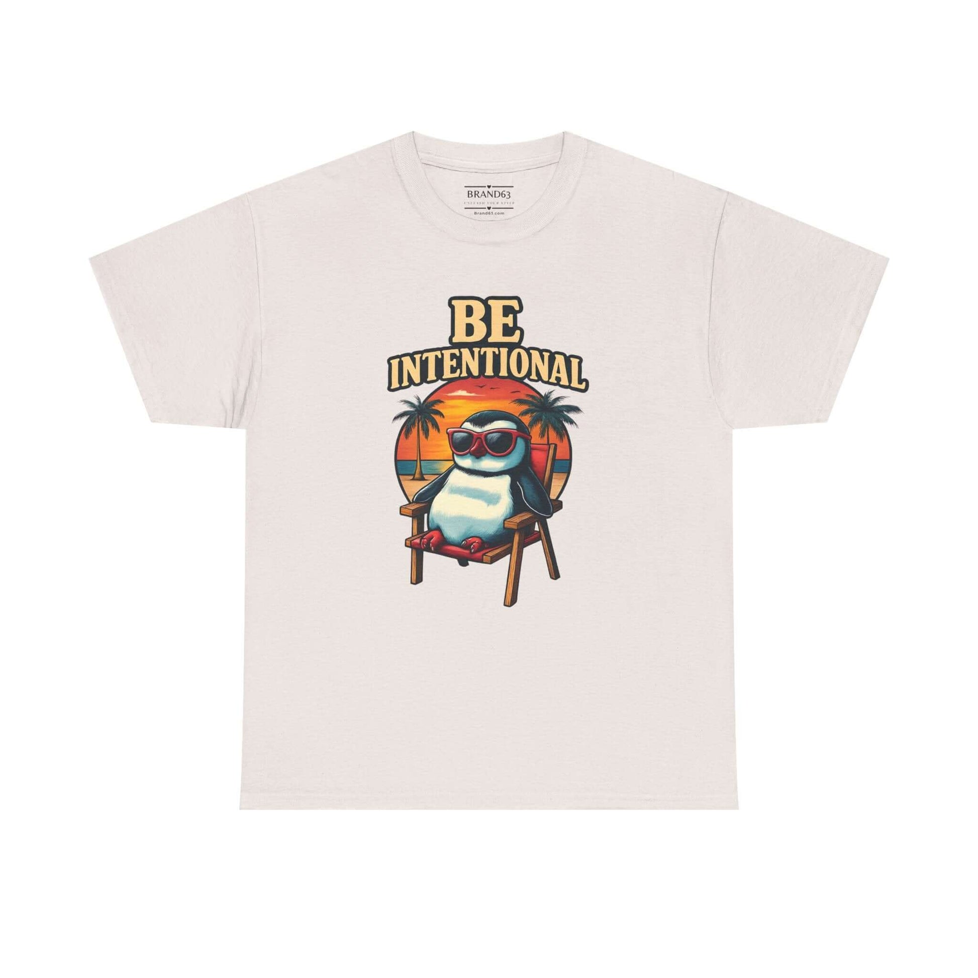 Be Intentional Positive Vibe Graphic T-Shirt, Unisex, Brand63