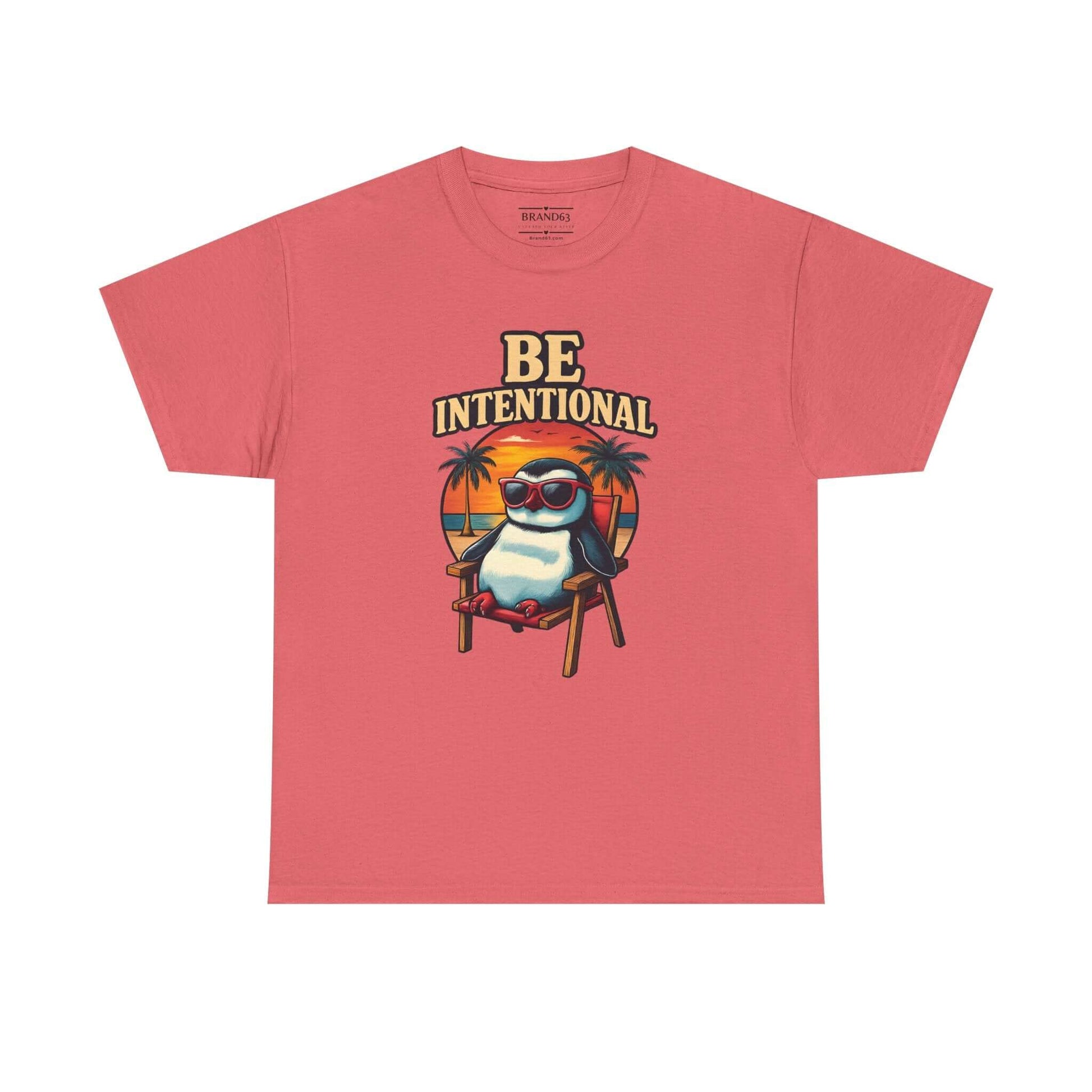 Be Intentional Positive Vibe Graphic T-Shirt, Unisex, Brand63