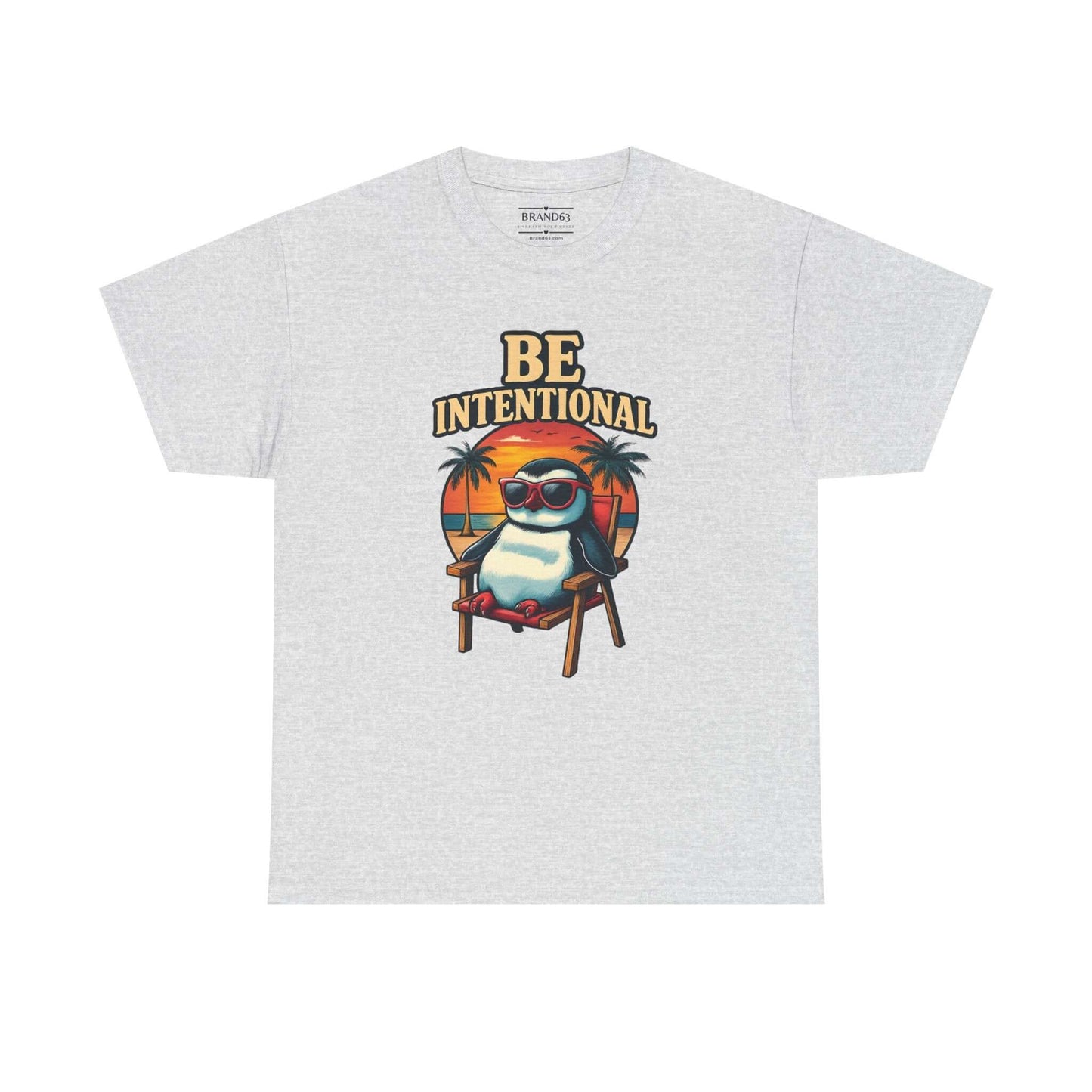 Be Intentional Positive Vibe Graphic T-Shirt, Unisex, Brand63