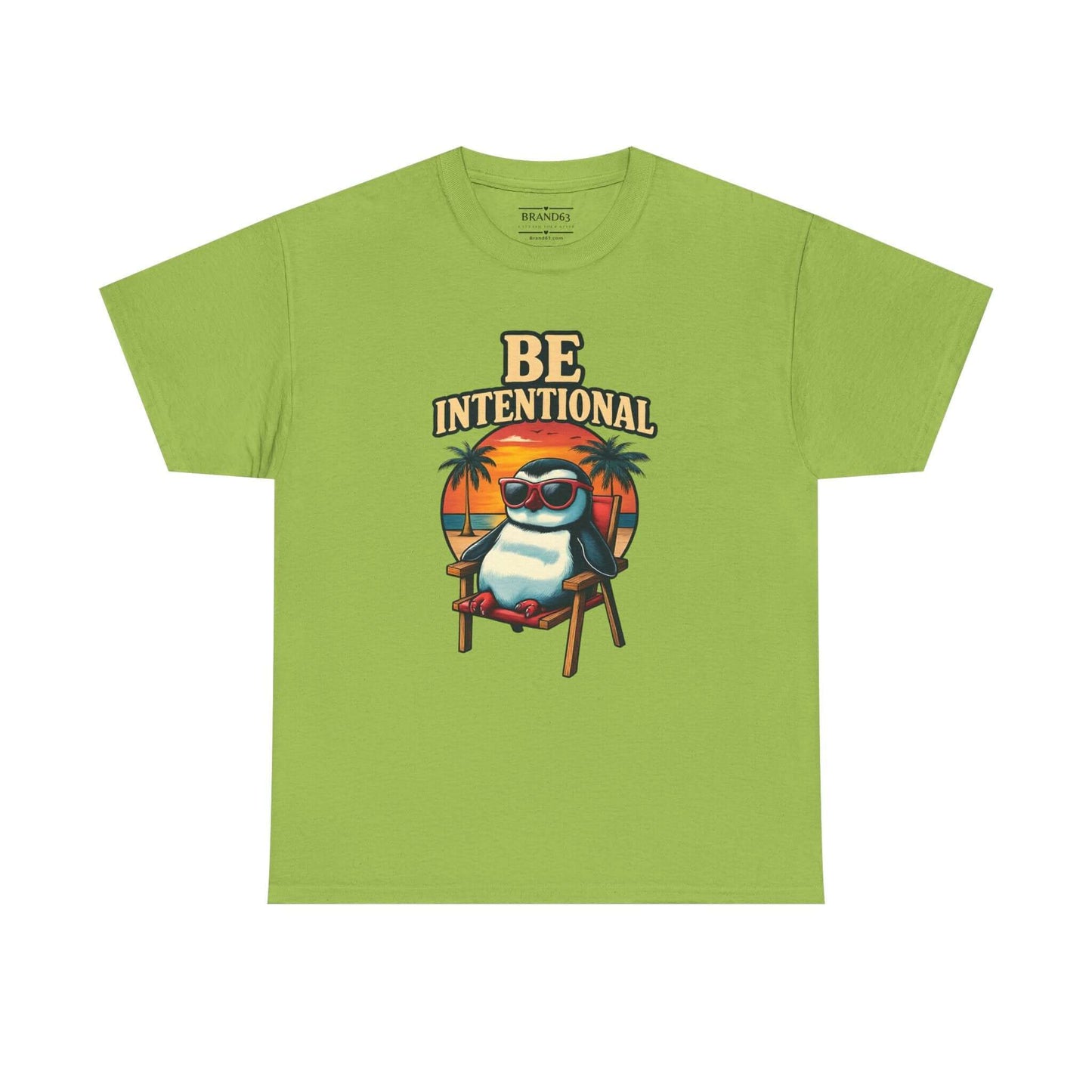 Be Intentional Positive Vibe Graphic T-Shirt, Unisex, Brand63