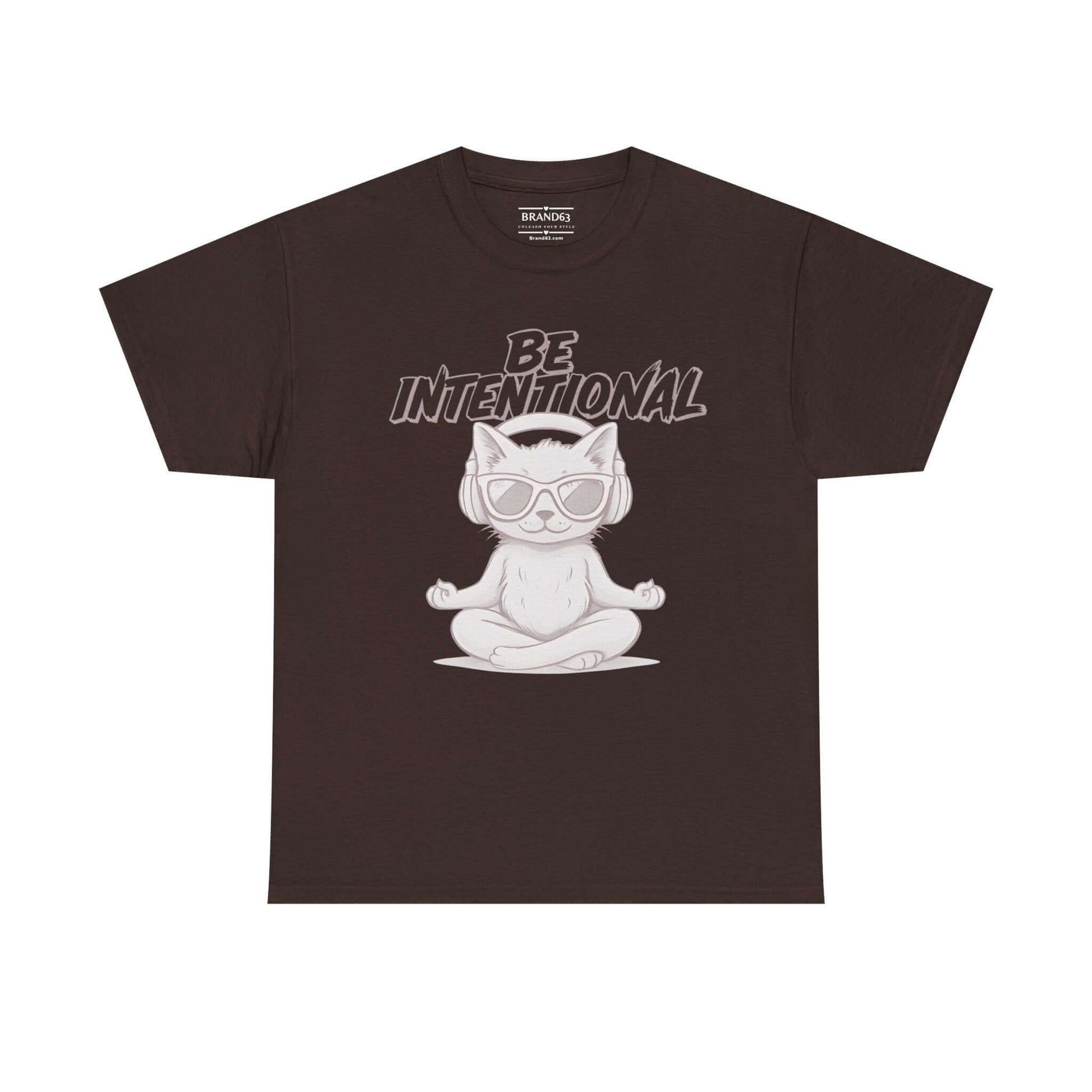 Exclusive Be Intentional Positive Vibe T-Shirt, Unisex, Brand63