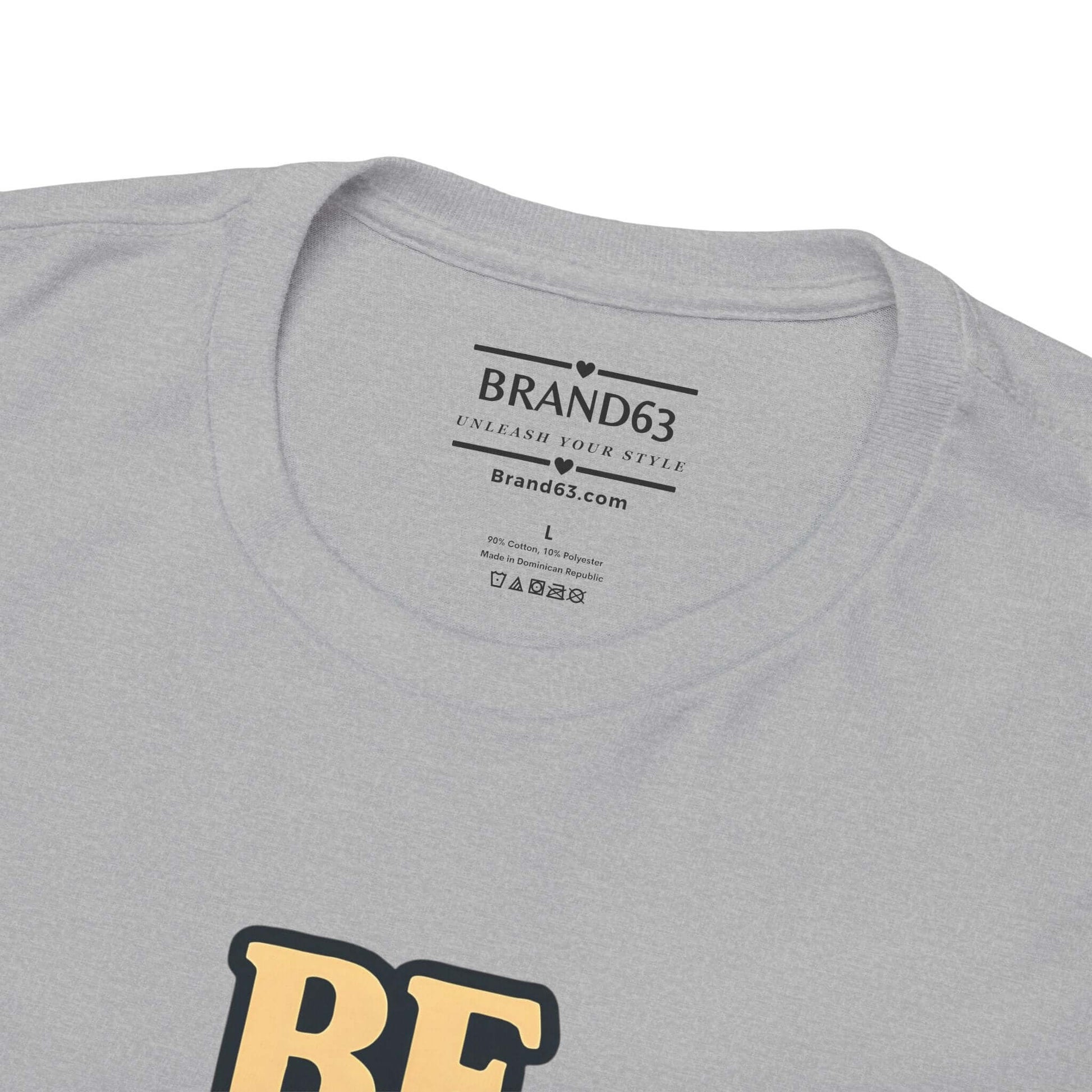 Be Intentional Positive Vibe Graphic T-Shirt, Unisex, Brand63