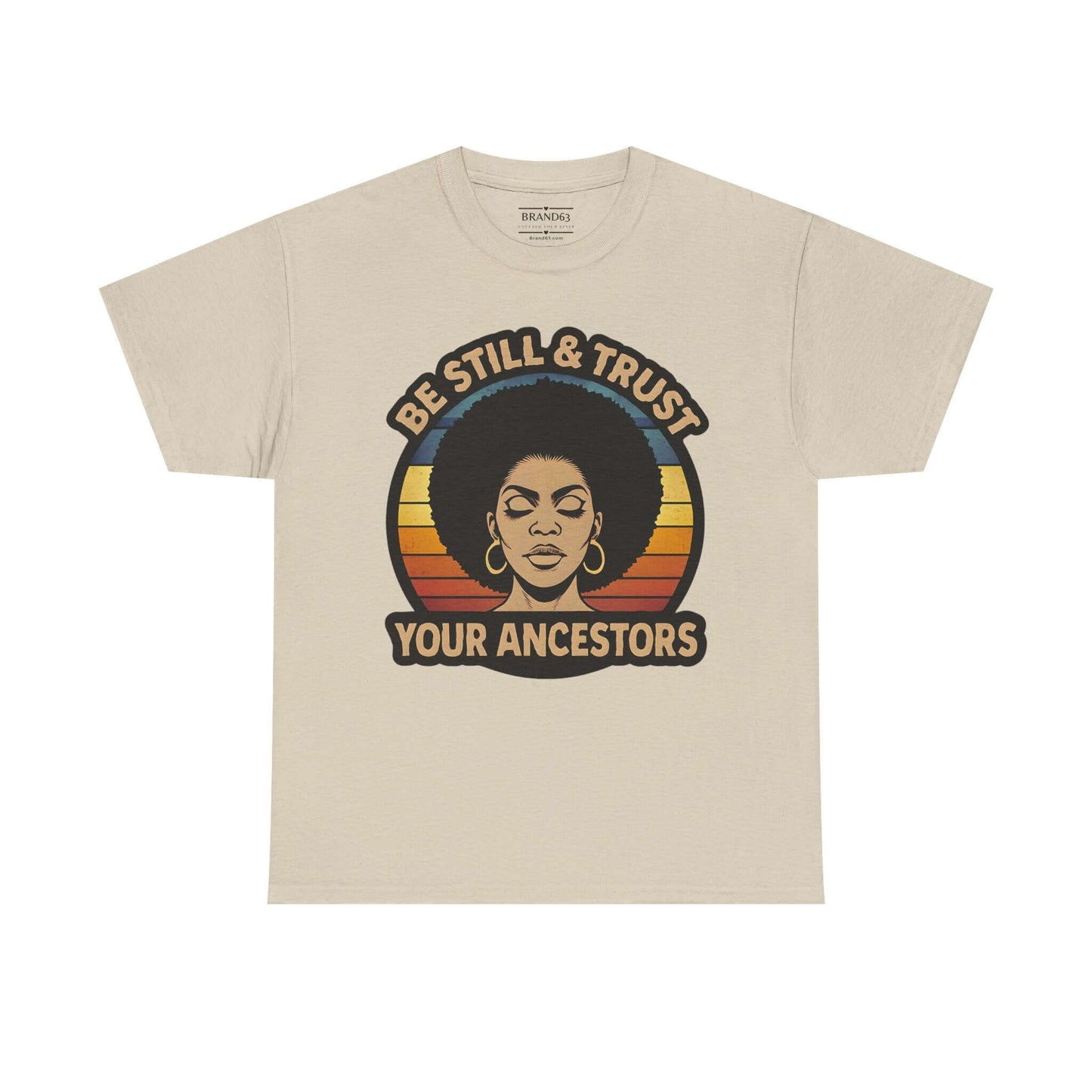 African Ancestors Cotton Tee - Afrocentric Fashion, Brand63