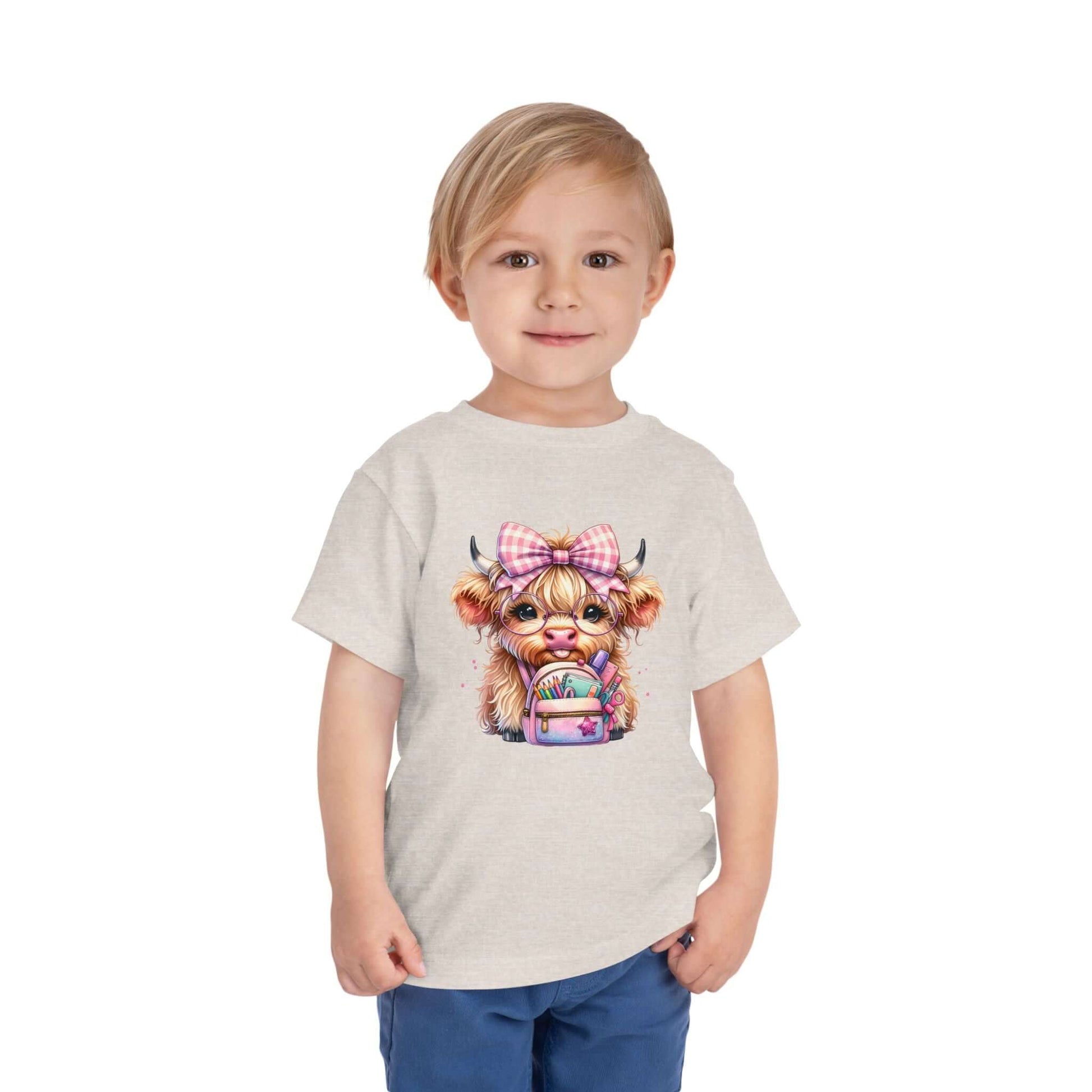 Cute Cow Graphic Toddler Tee, Brand63