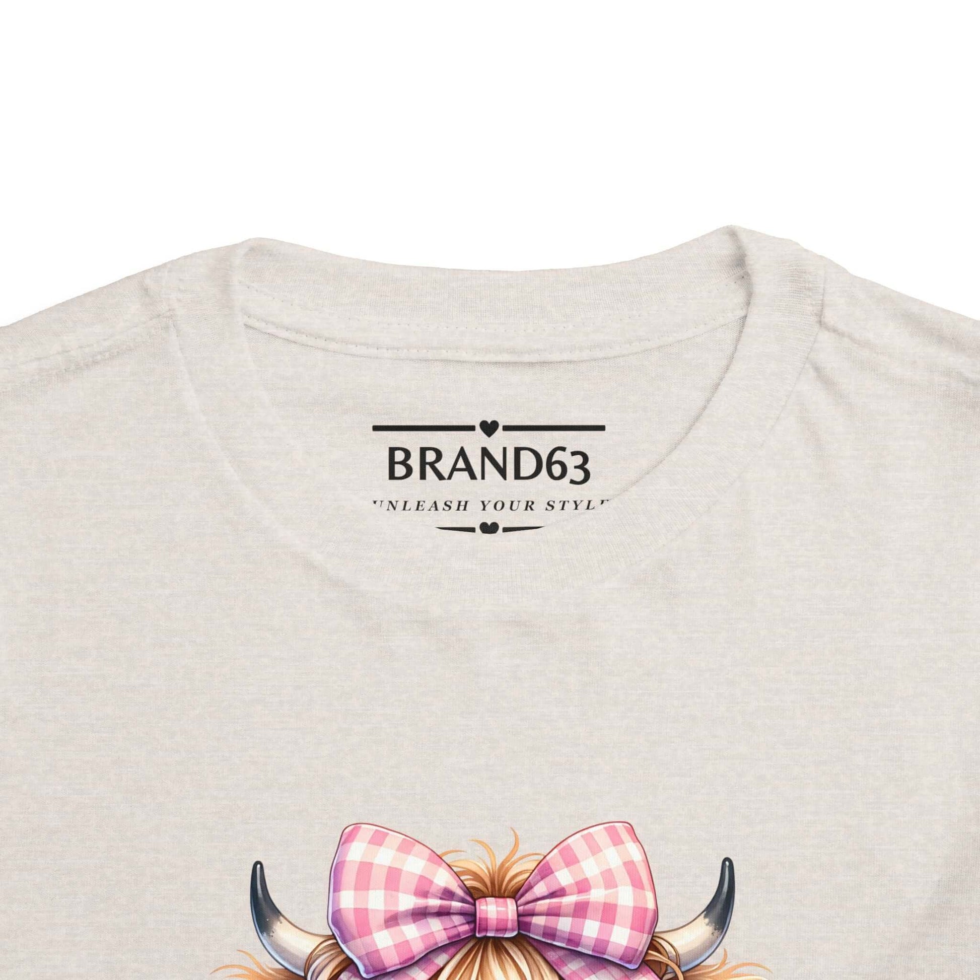 Cute Cow Graphic Toddler Tee, Brand63